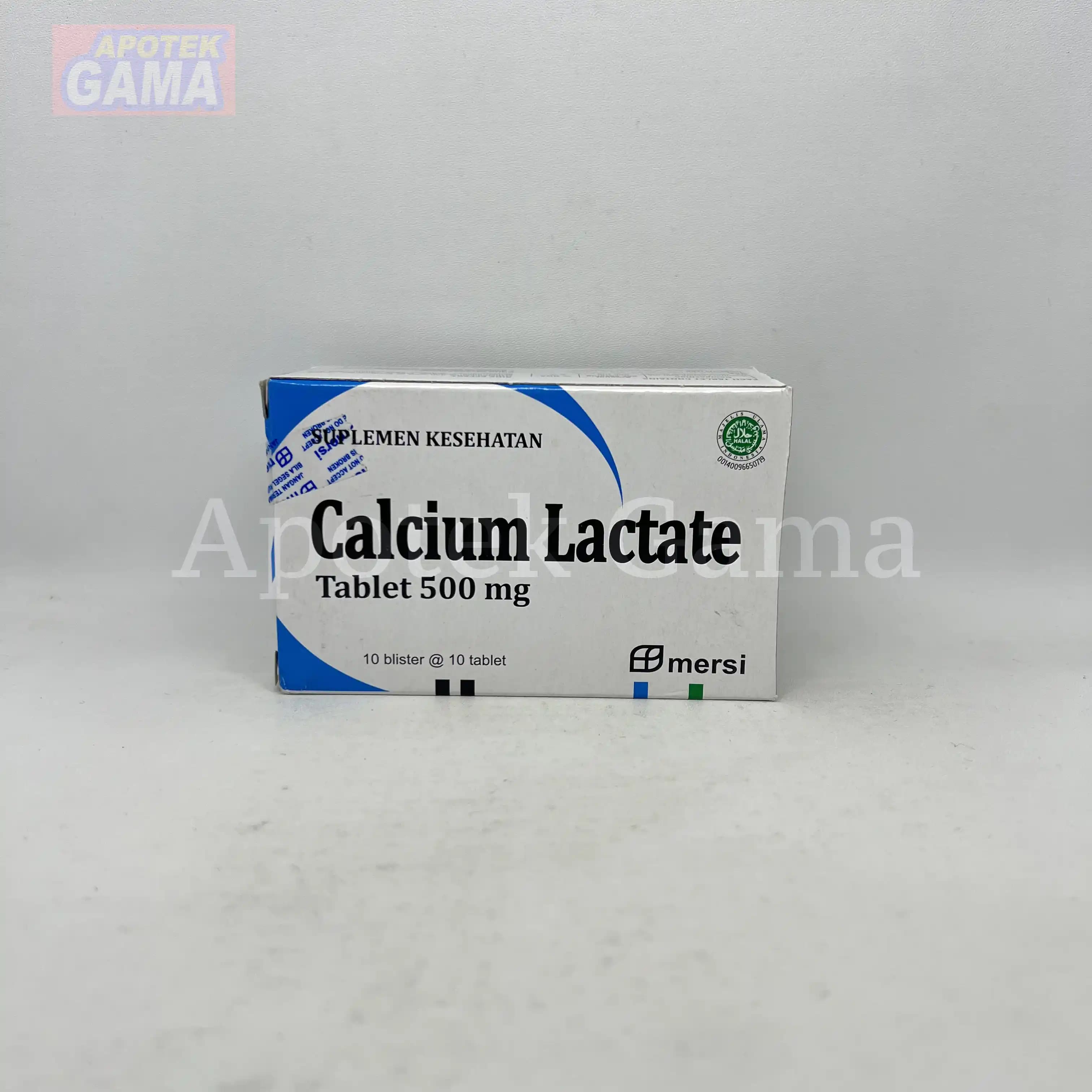 CALCIUM LACTATE 500 MG TABLET 3