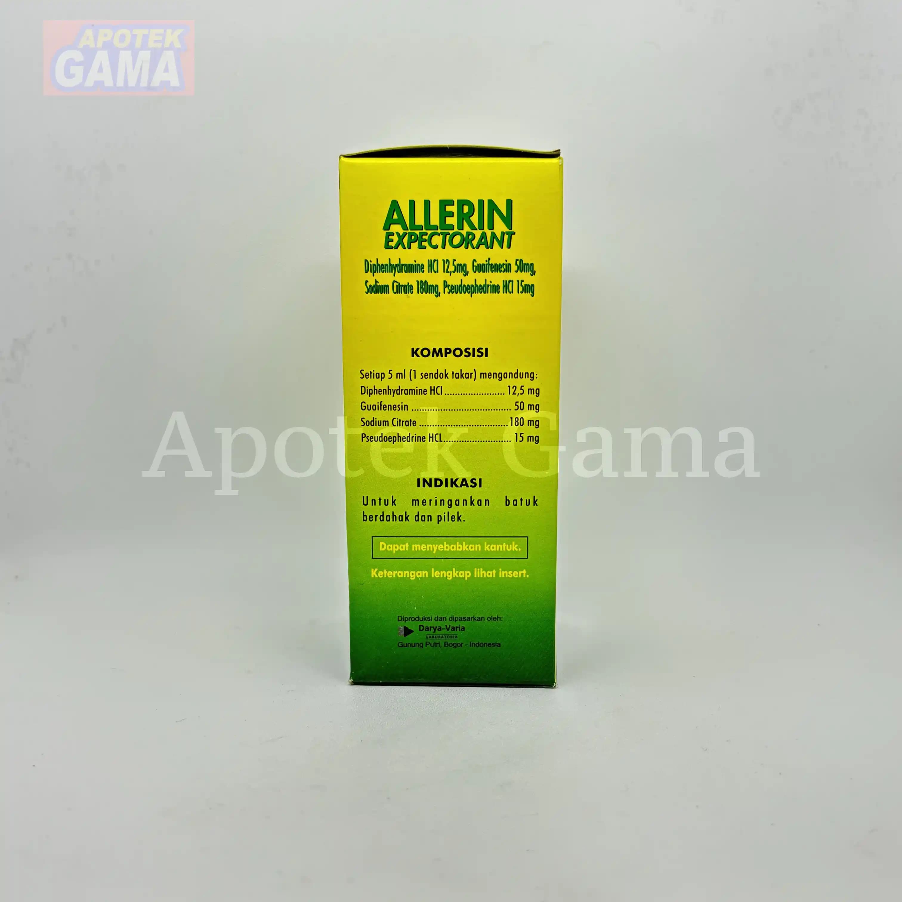 ALLERIN SYR 120 ML