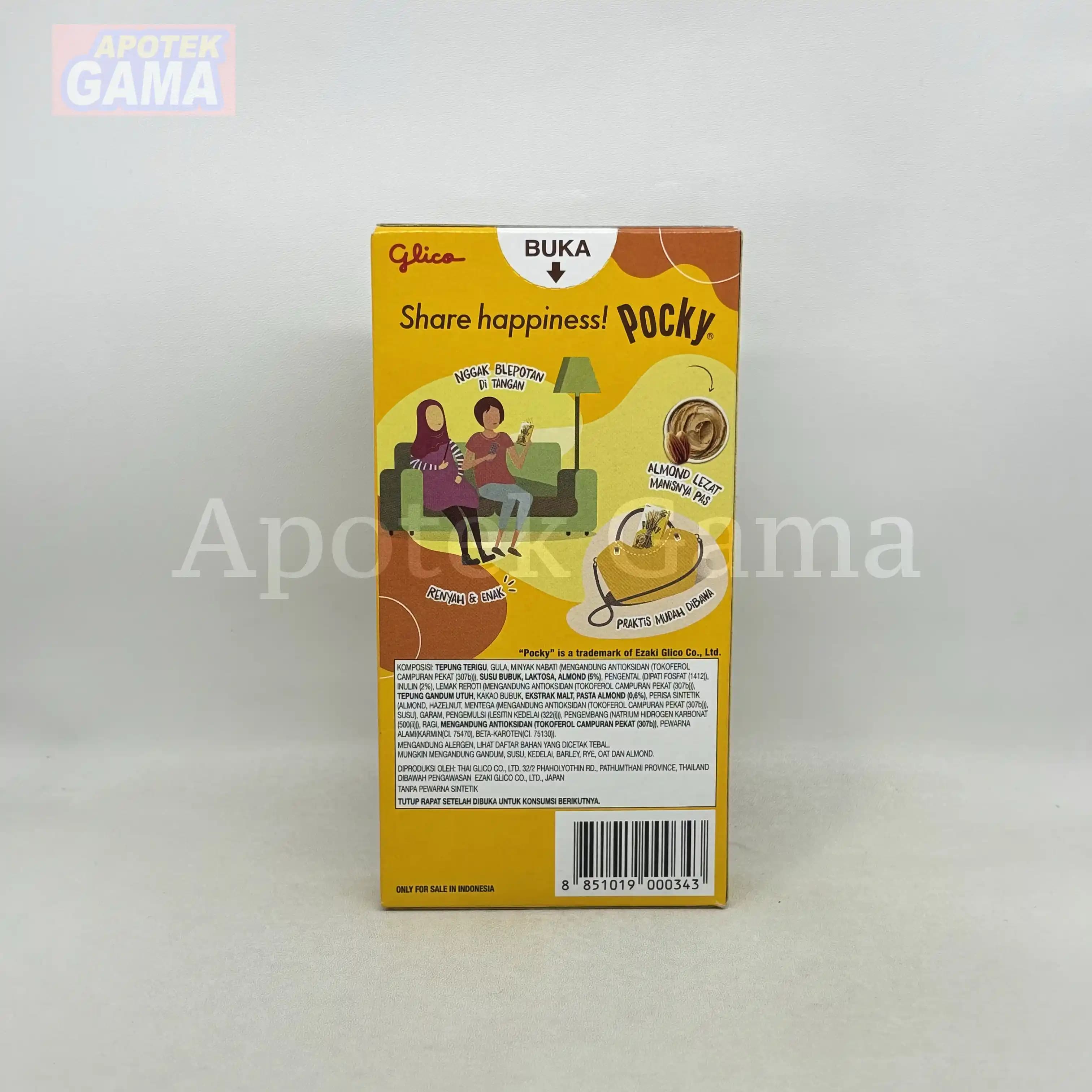 POCKY ALMOND 47G 4