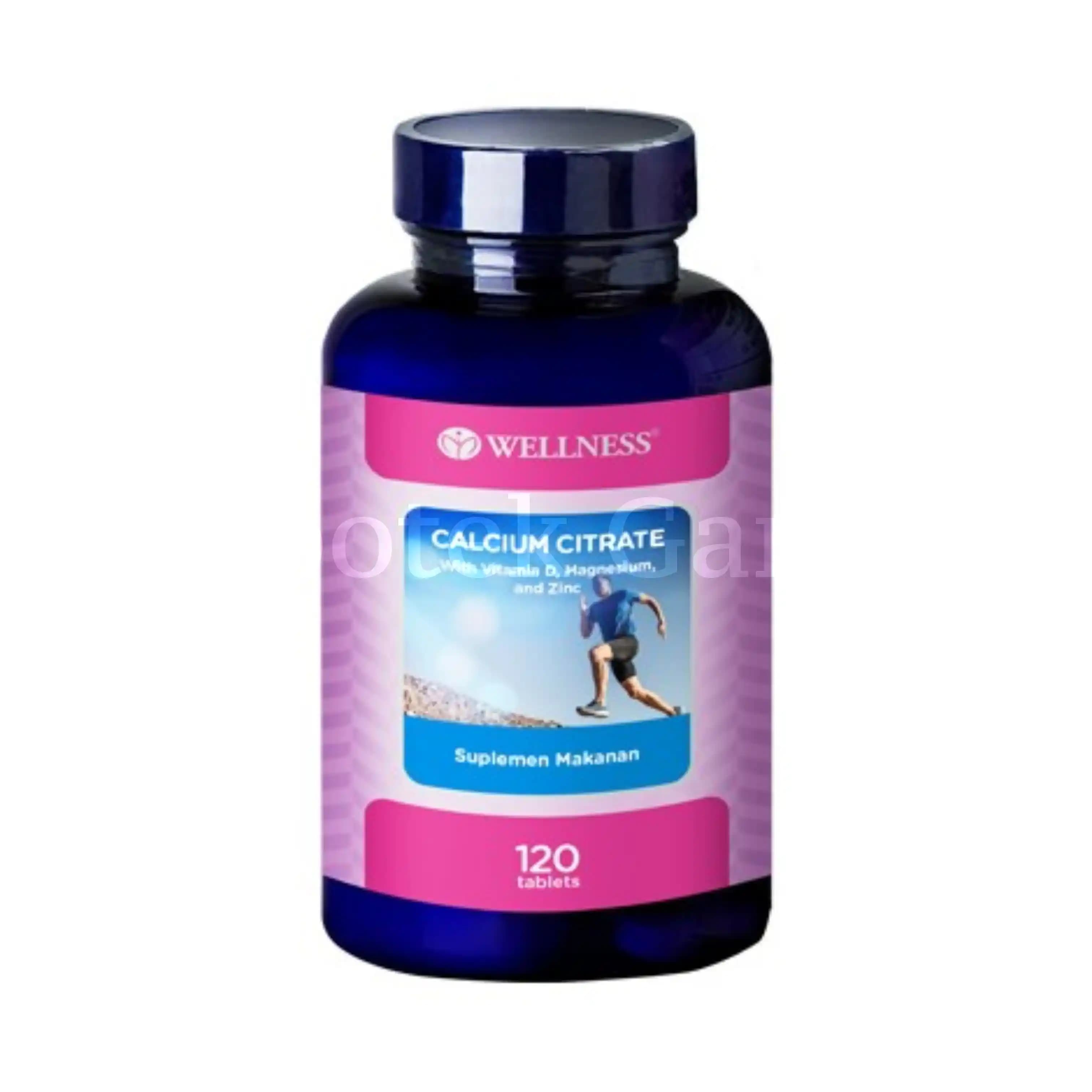 WELLNESS CALCIUM CITRATE 120S