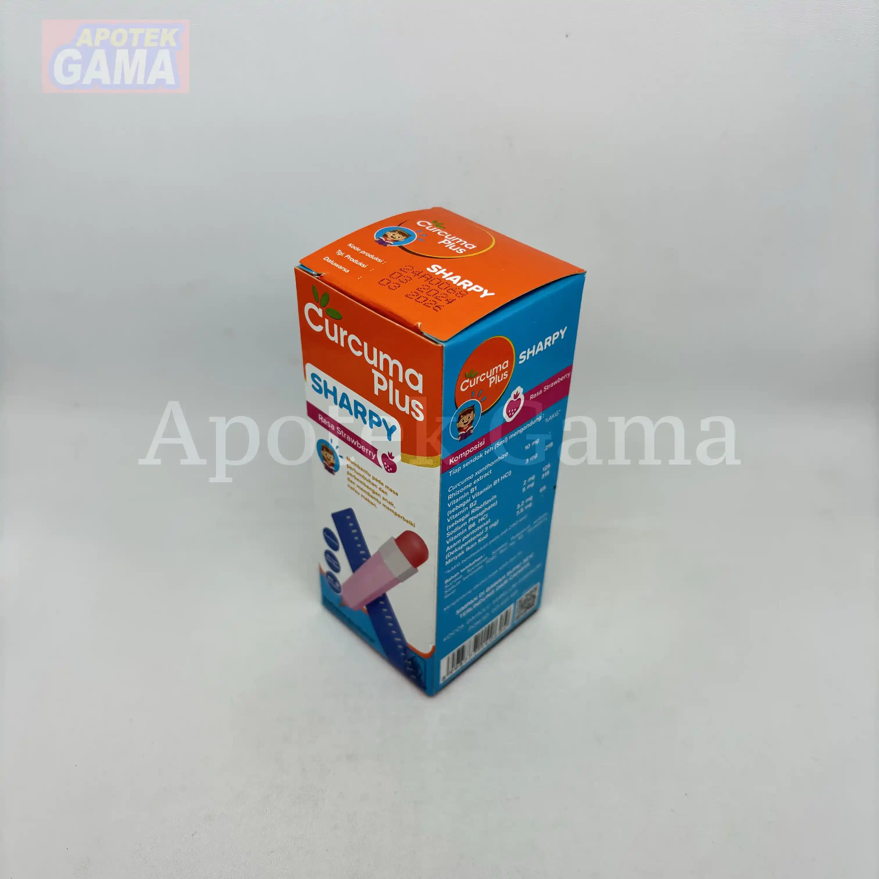 CURCUMA SHARPY STRAWBERRY 60ML 2