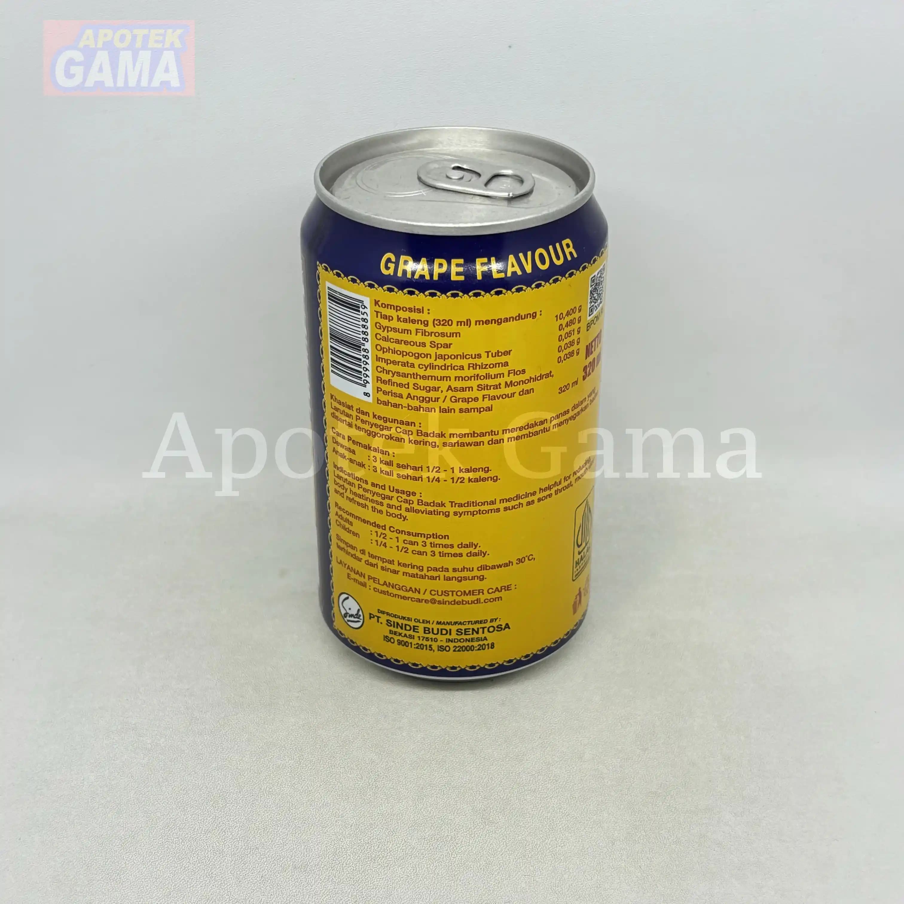 LARUTAN CAP BADAK RASA ANGGUR 320ML 4