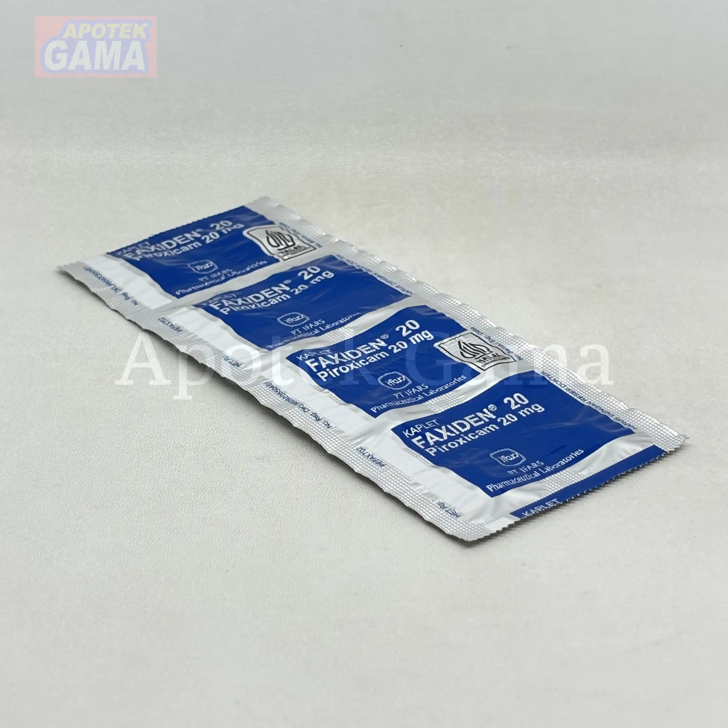 FAXIDEN 20 MG 4