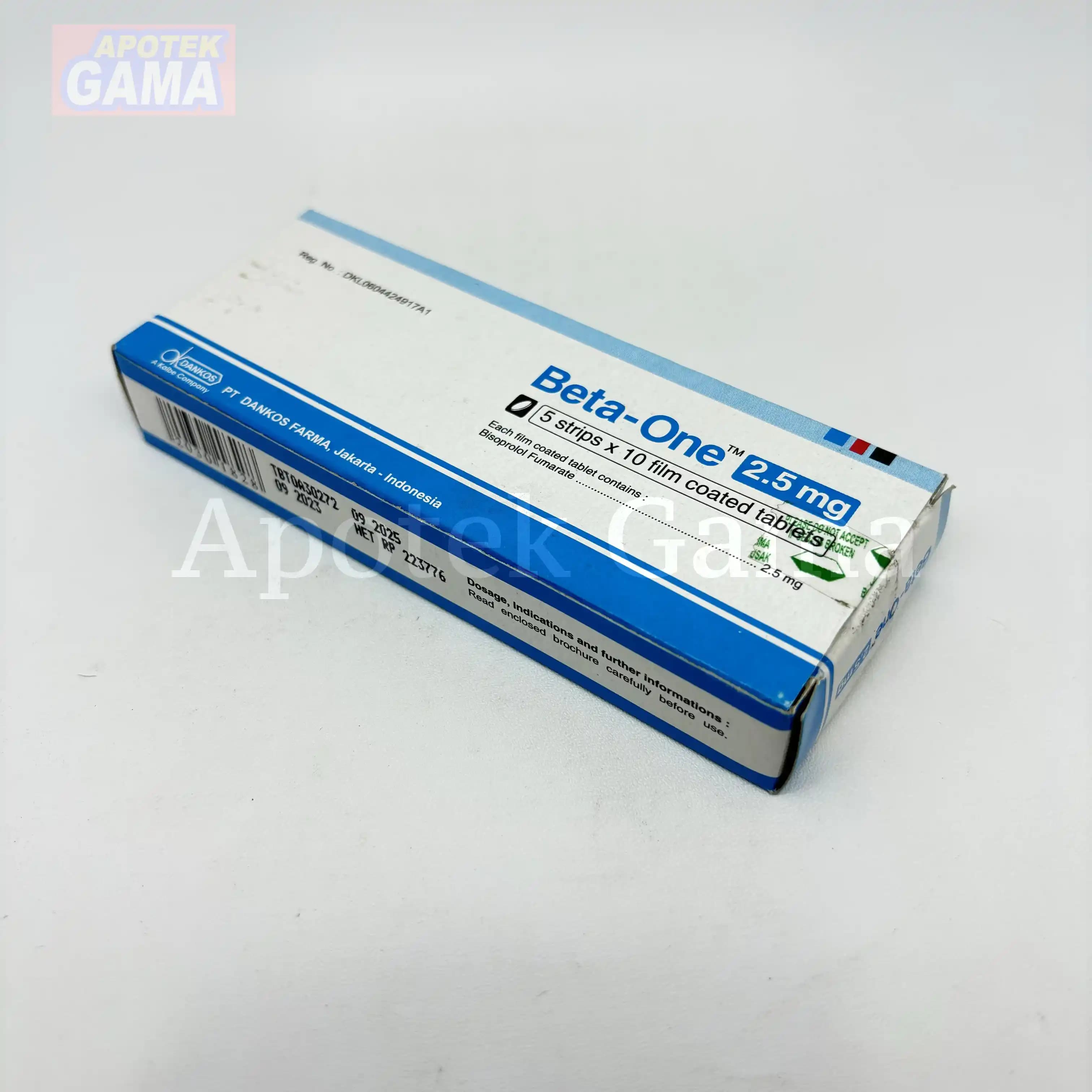 BETA ONE 2.5MG /30 2
