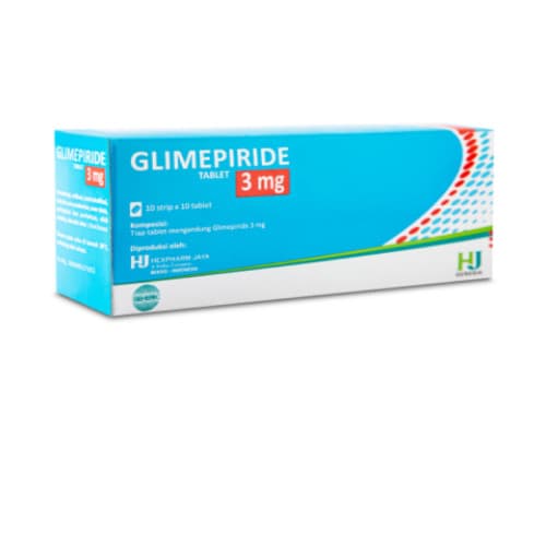 GLIMEPIRID 3 MG HJ 2