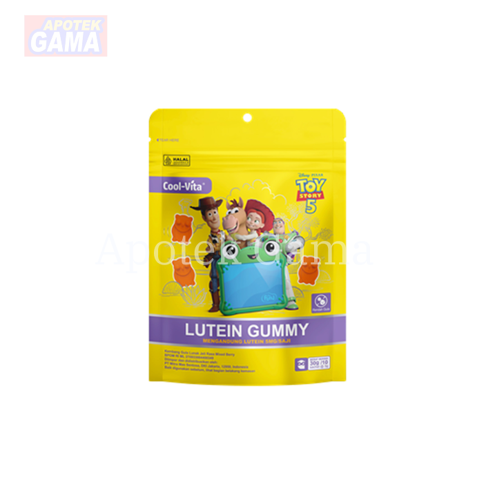 COOLVITA LUTEIN GUMMY POUCH