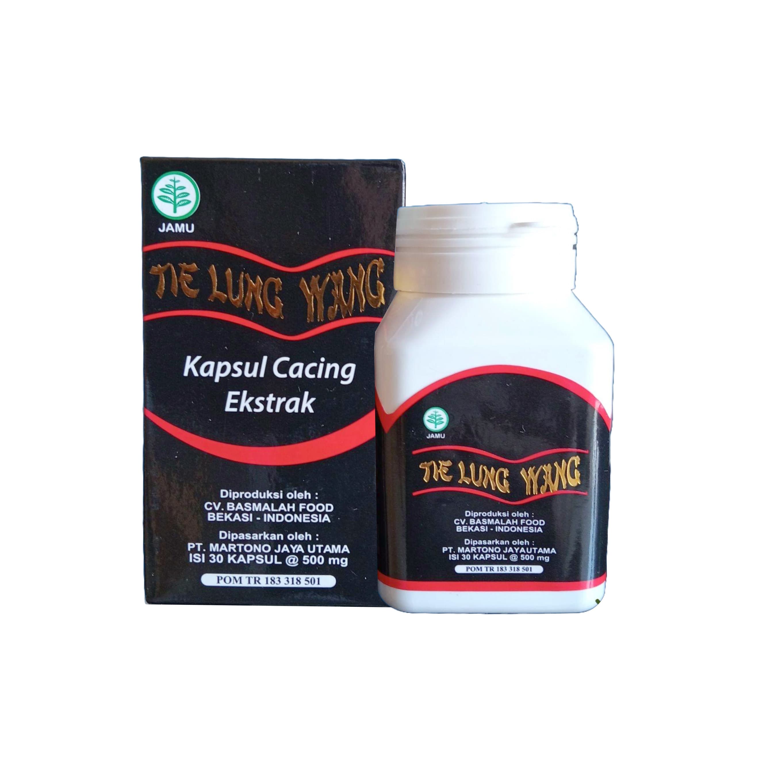 TIE LUNG WANG CACING BOTOL HITAM 30 KAP