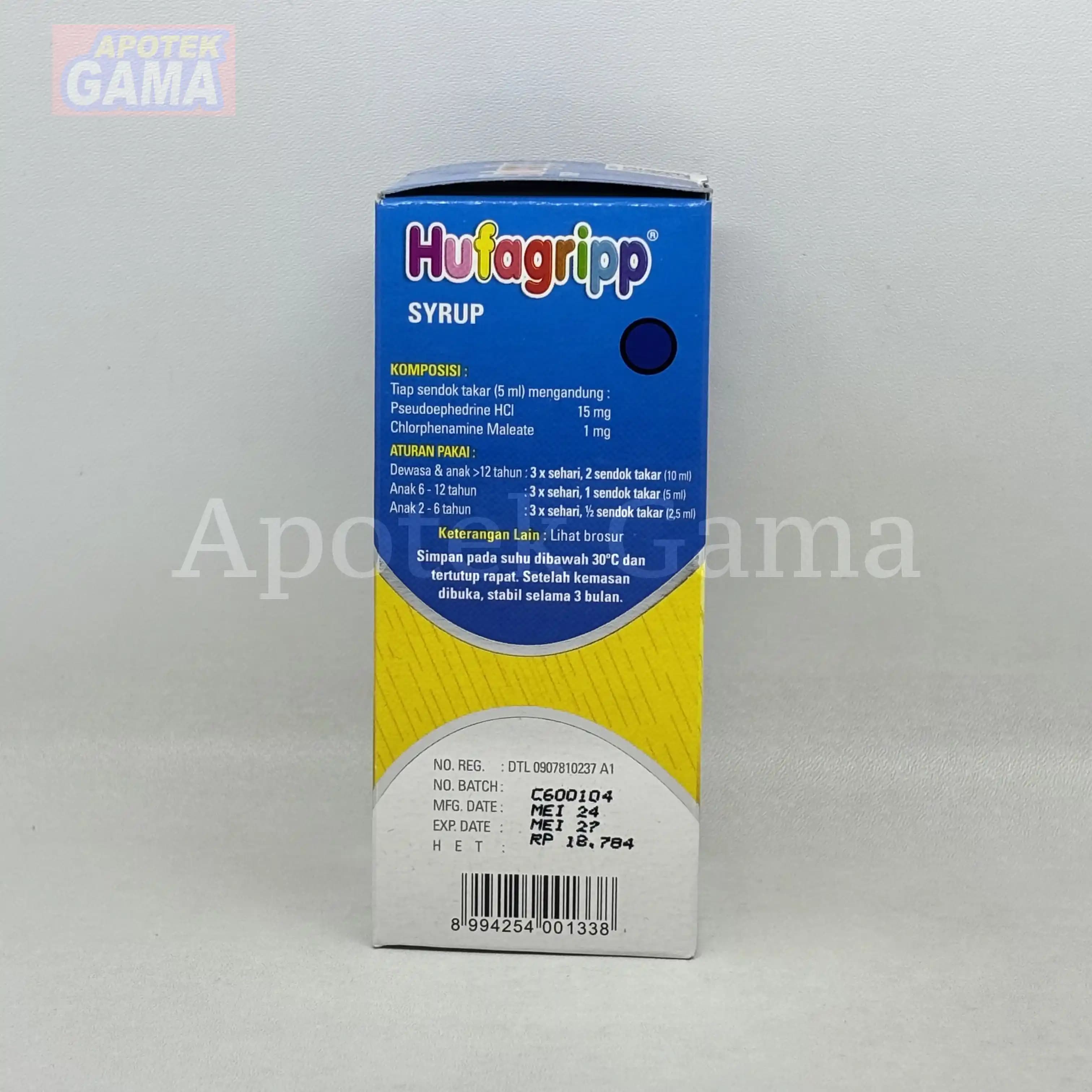 HUFAGRIP PILEX SYR 60ML 5