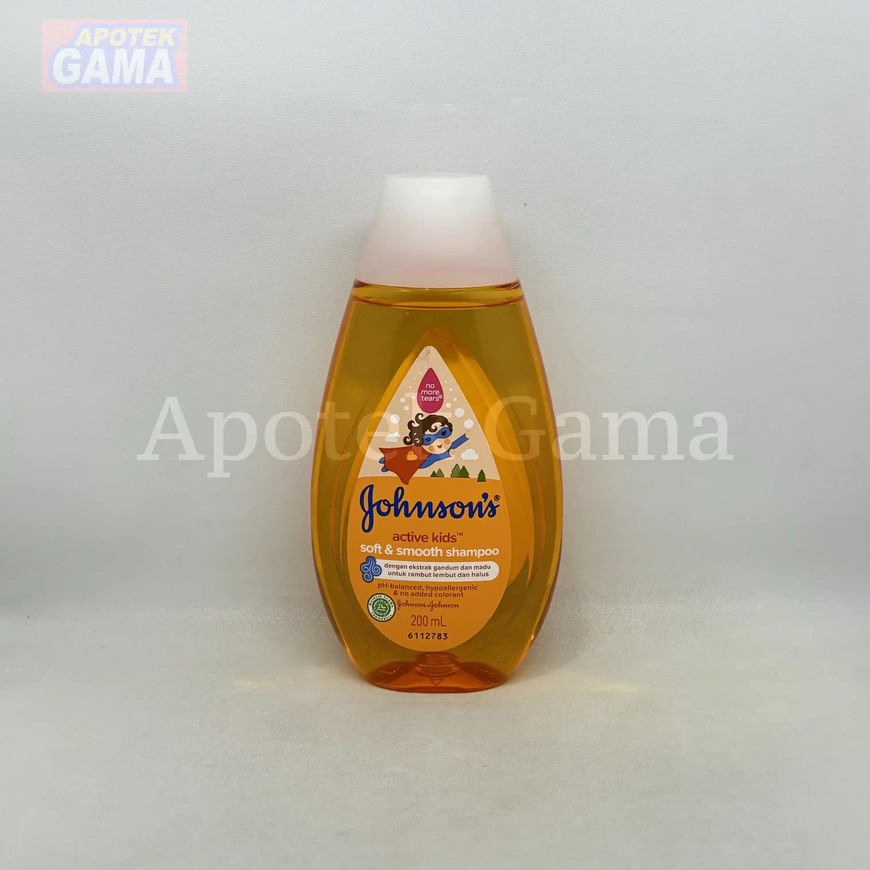 JOHNSONS BABY ACTIVE KIDS CLEAN & FRESH SHAMPOO 200 ML 3