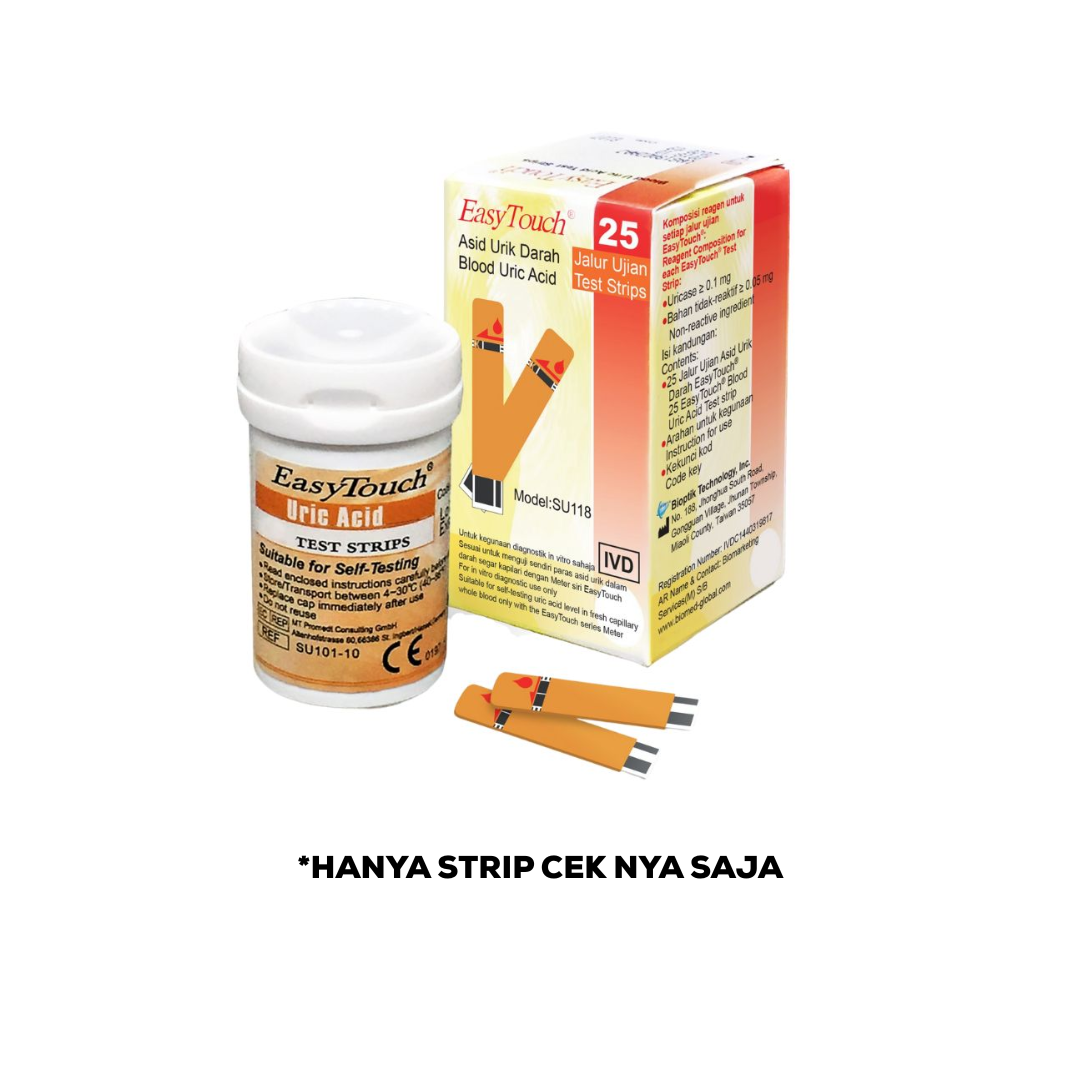 EASY TOUCH BLOOD URIC ACID/25