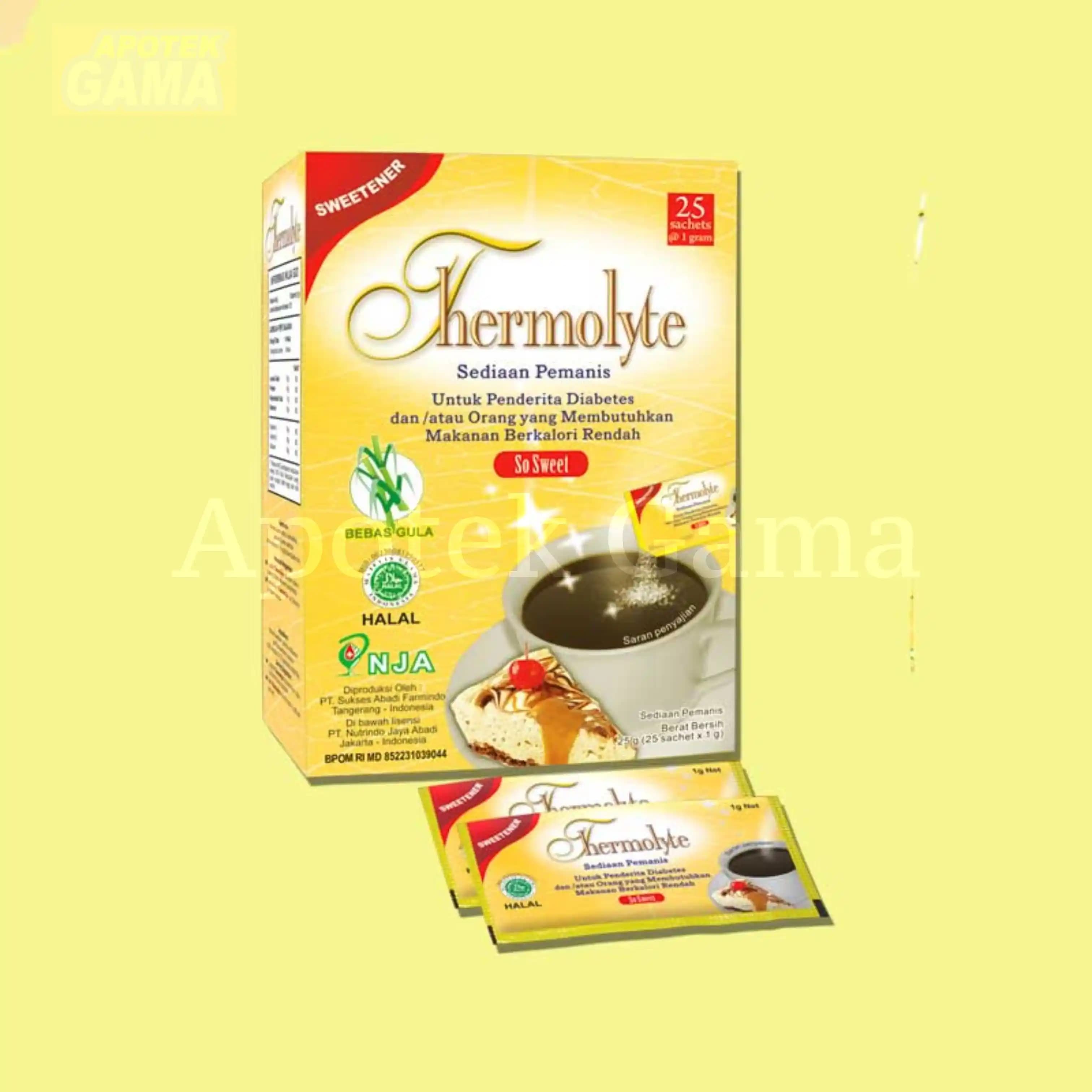 THERMOLYTE DIET SUGAR 25S