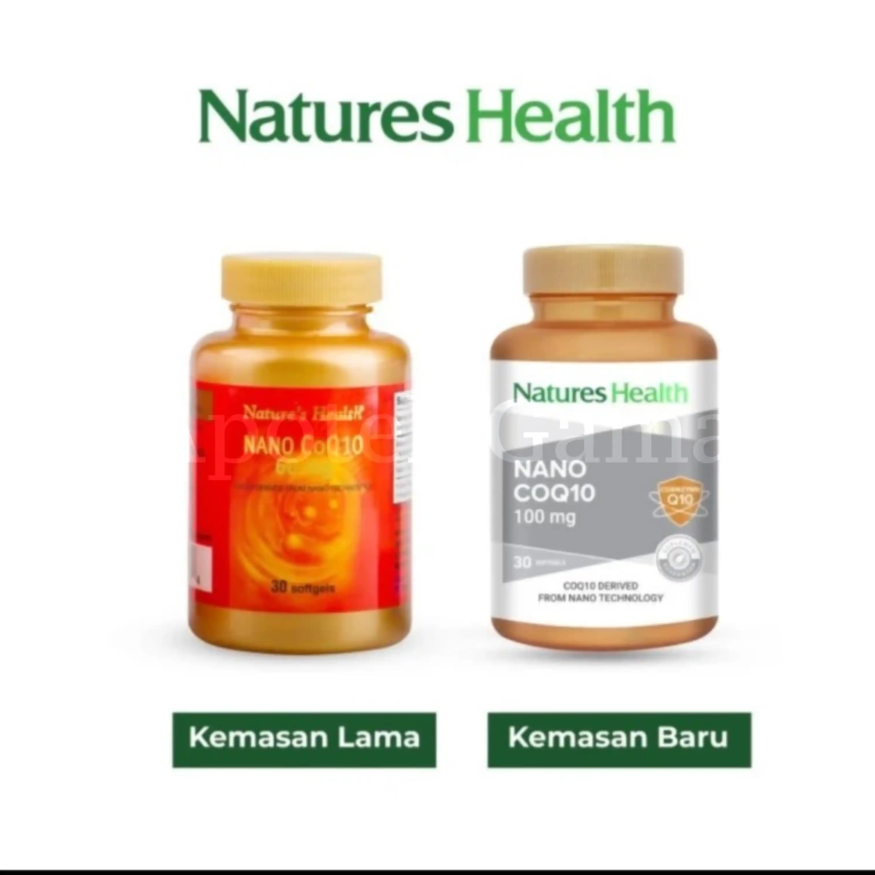 NATURES HEALTH NANO COQ 10 30S