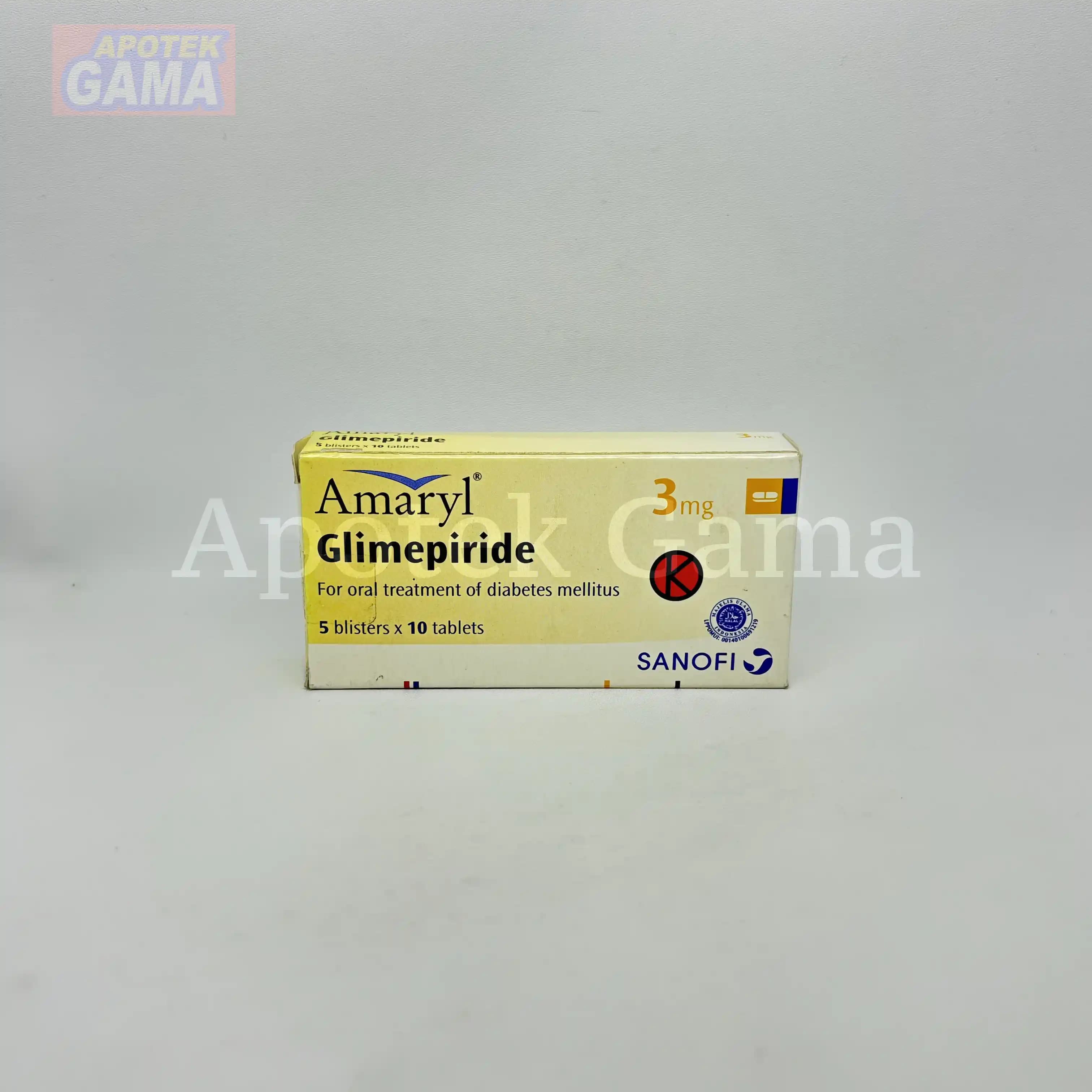 AMARYL TAB 3 MG 4
