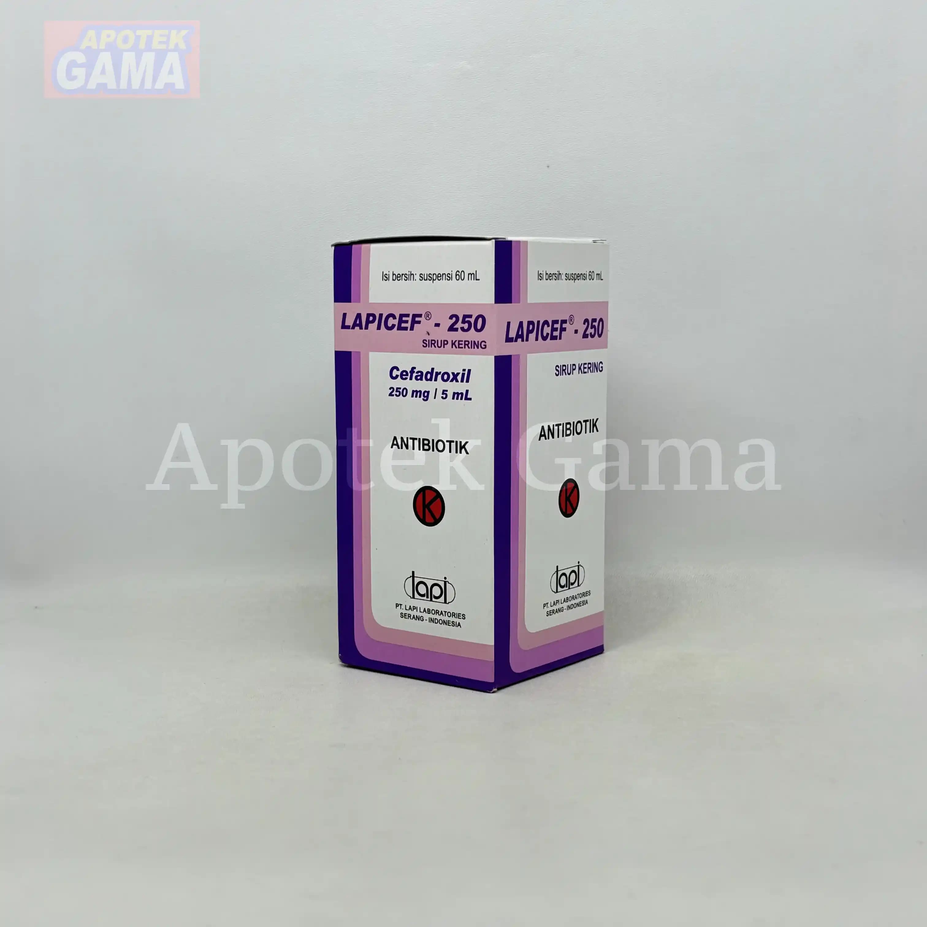 LAPICEF-250 DS 60 ML