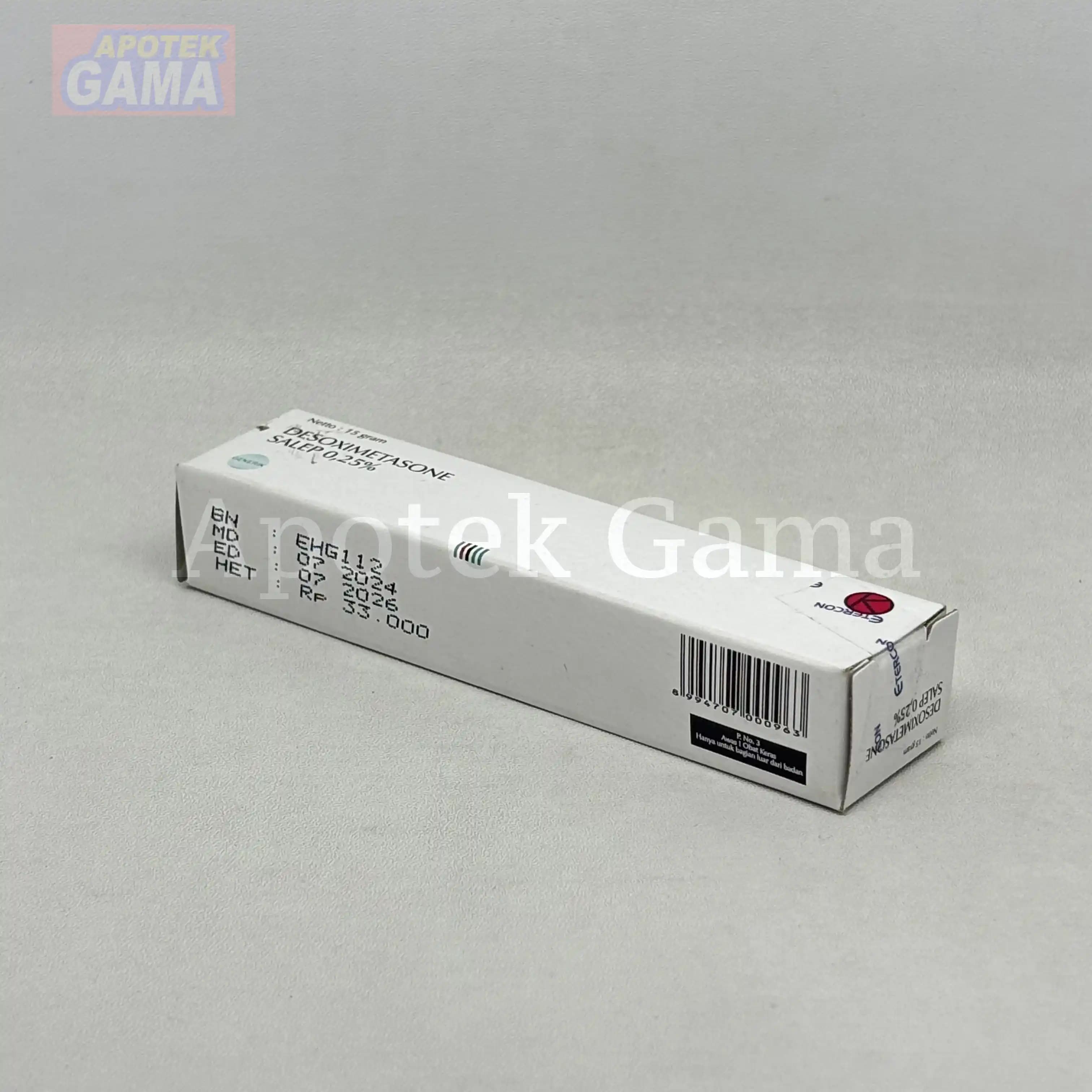 DESOXIMETASONE 0,25% CR 5 GR 3