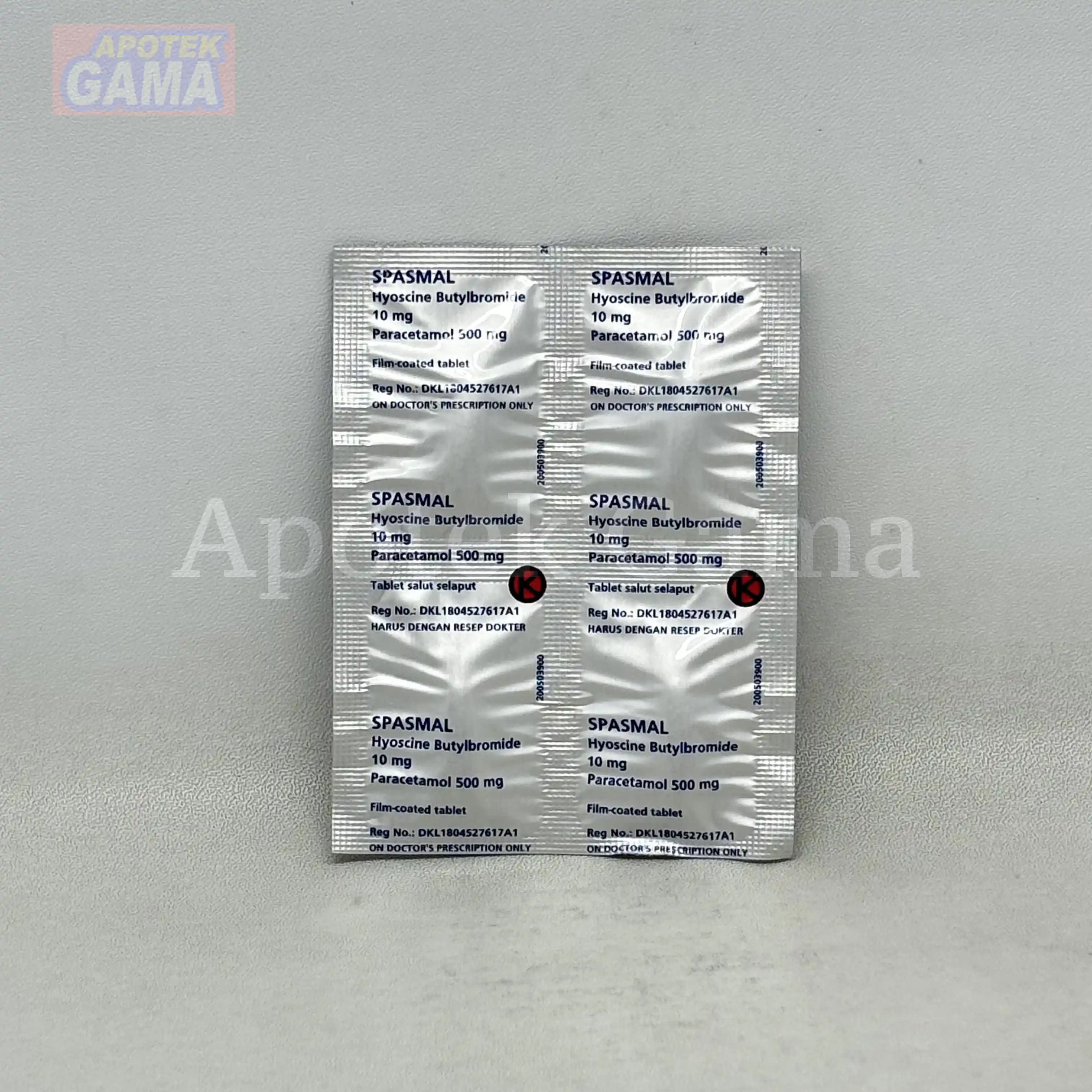 SPASMAL TAB 3