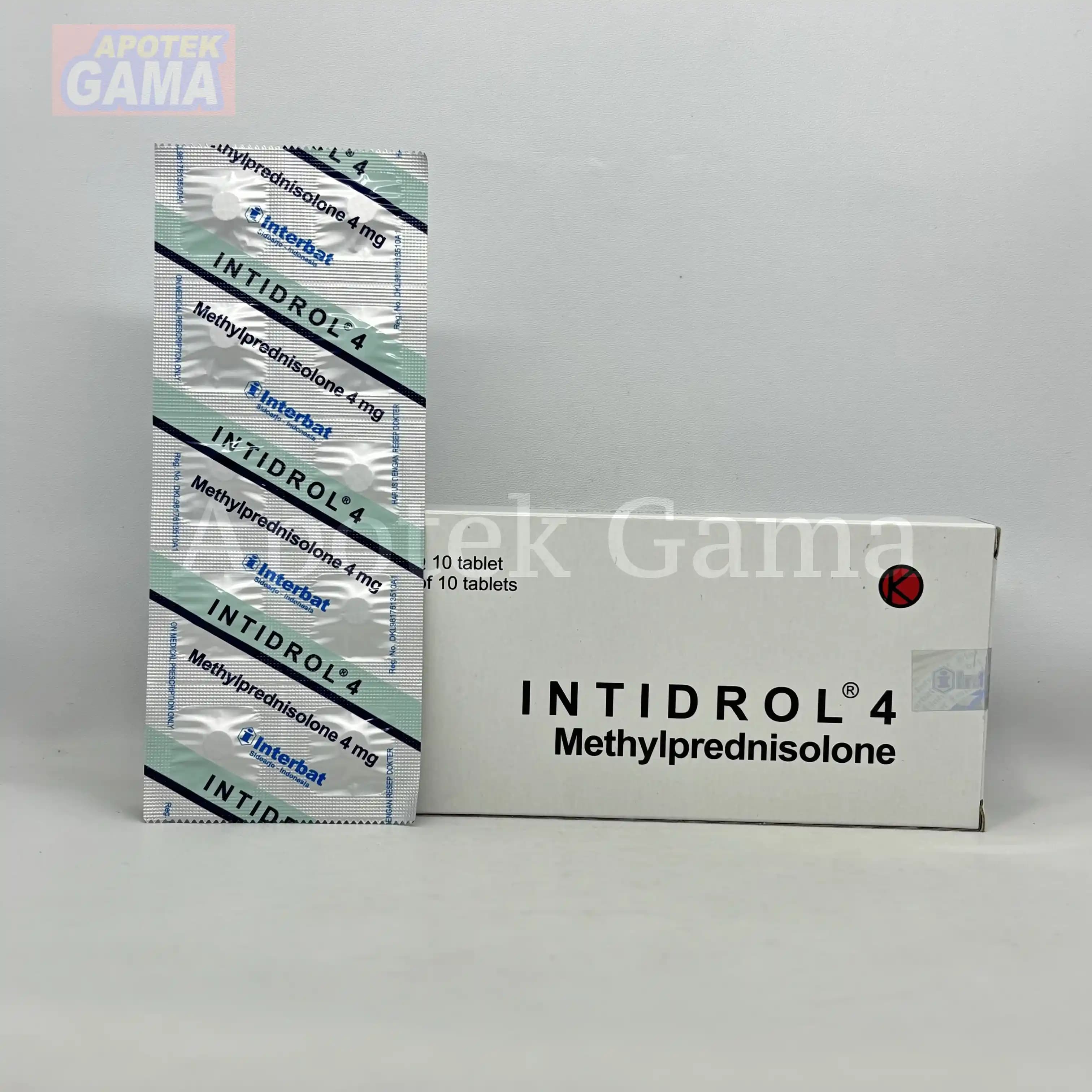 INTIDROL TAB 4 MG 5