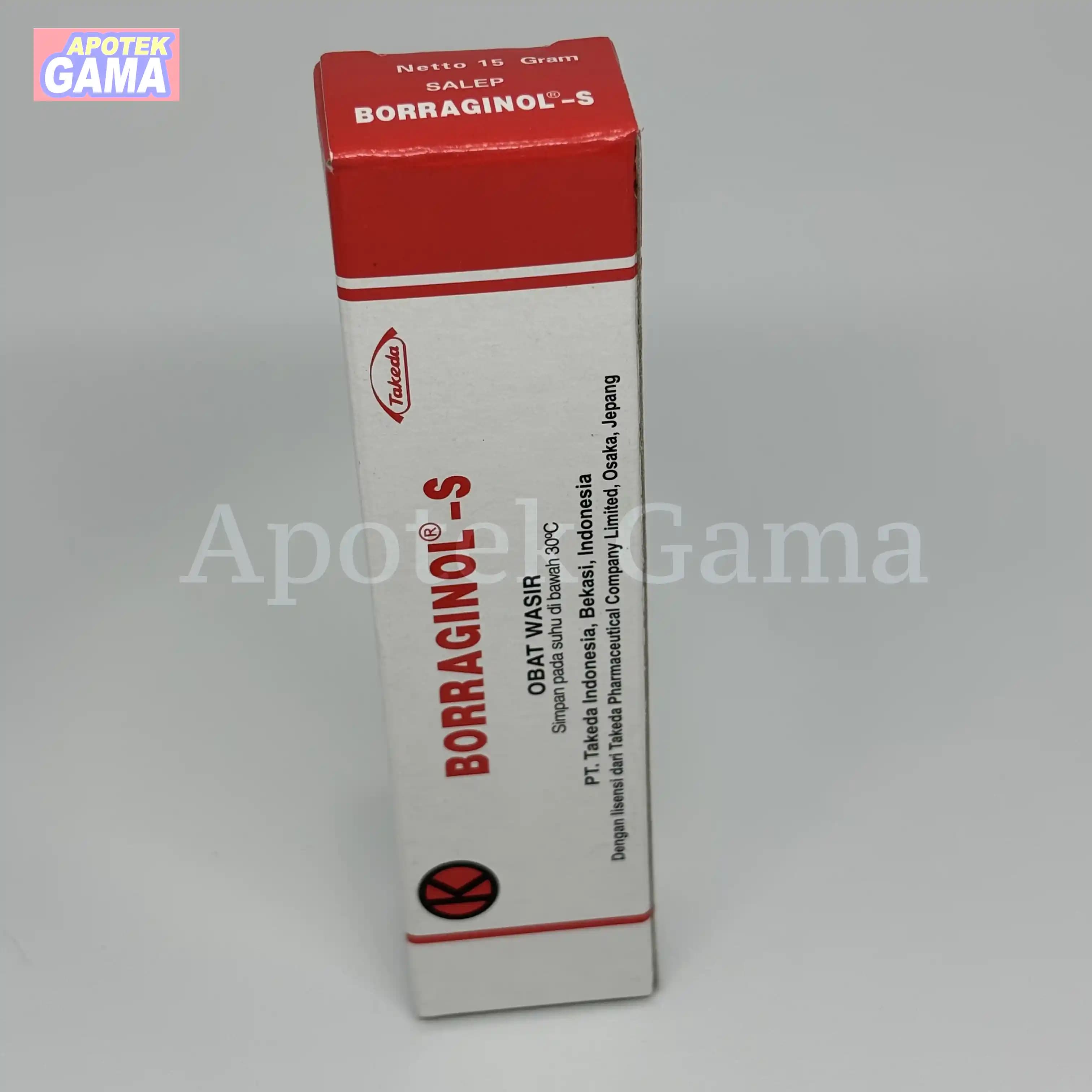 BORRAGINOL -S OINT 15 GR 5
