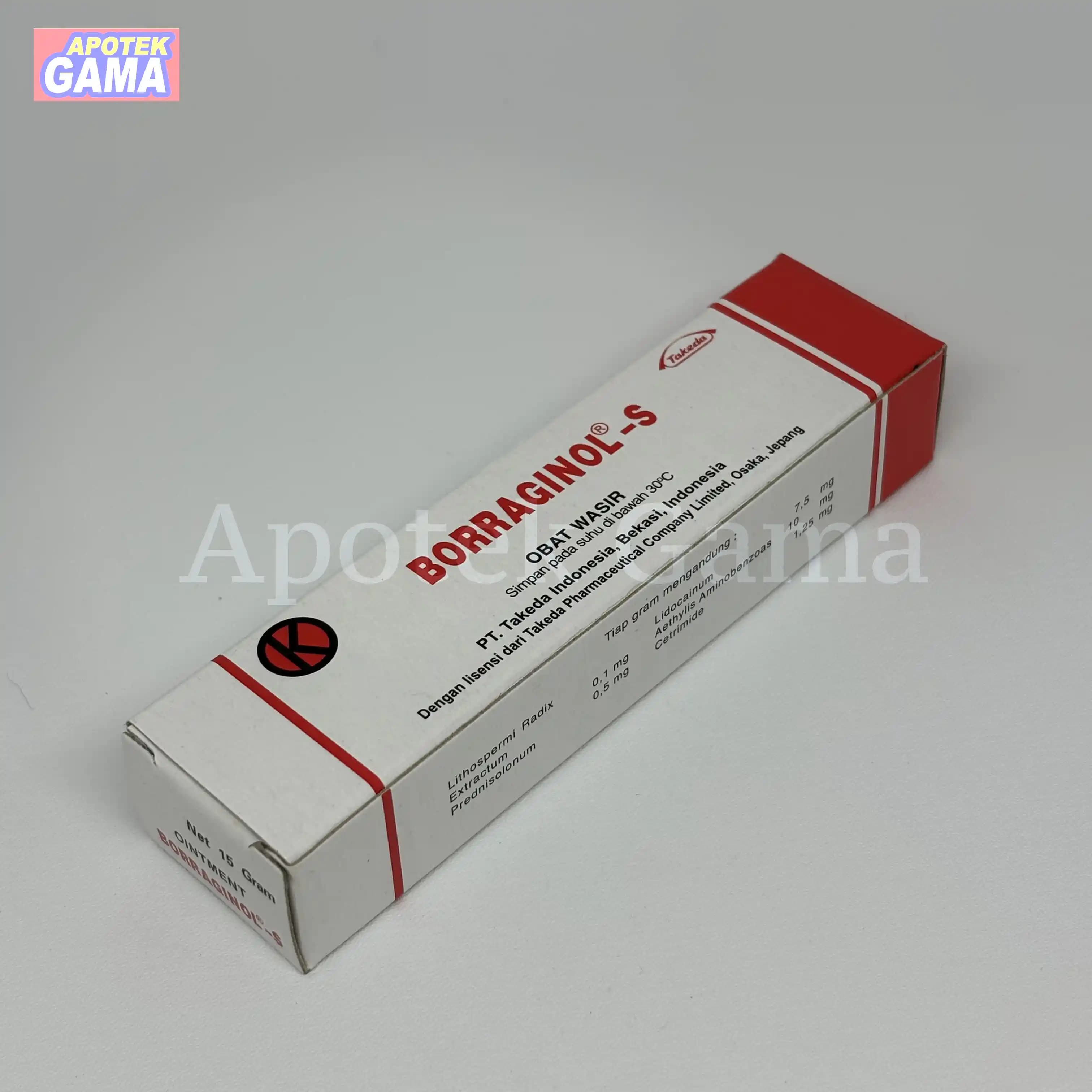 BORRAGINOL -S OINT 15 GR 2