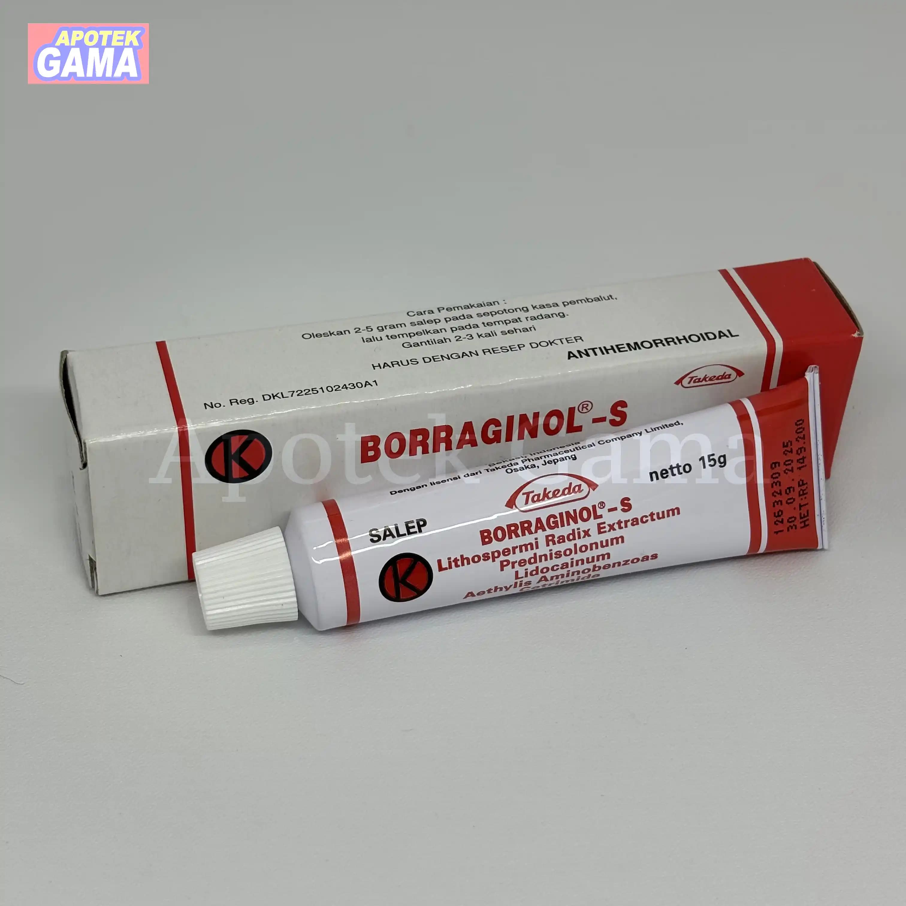 BORRAGINOL -S OINT 15 GR