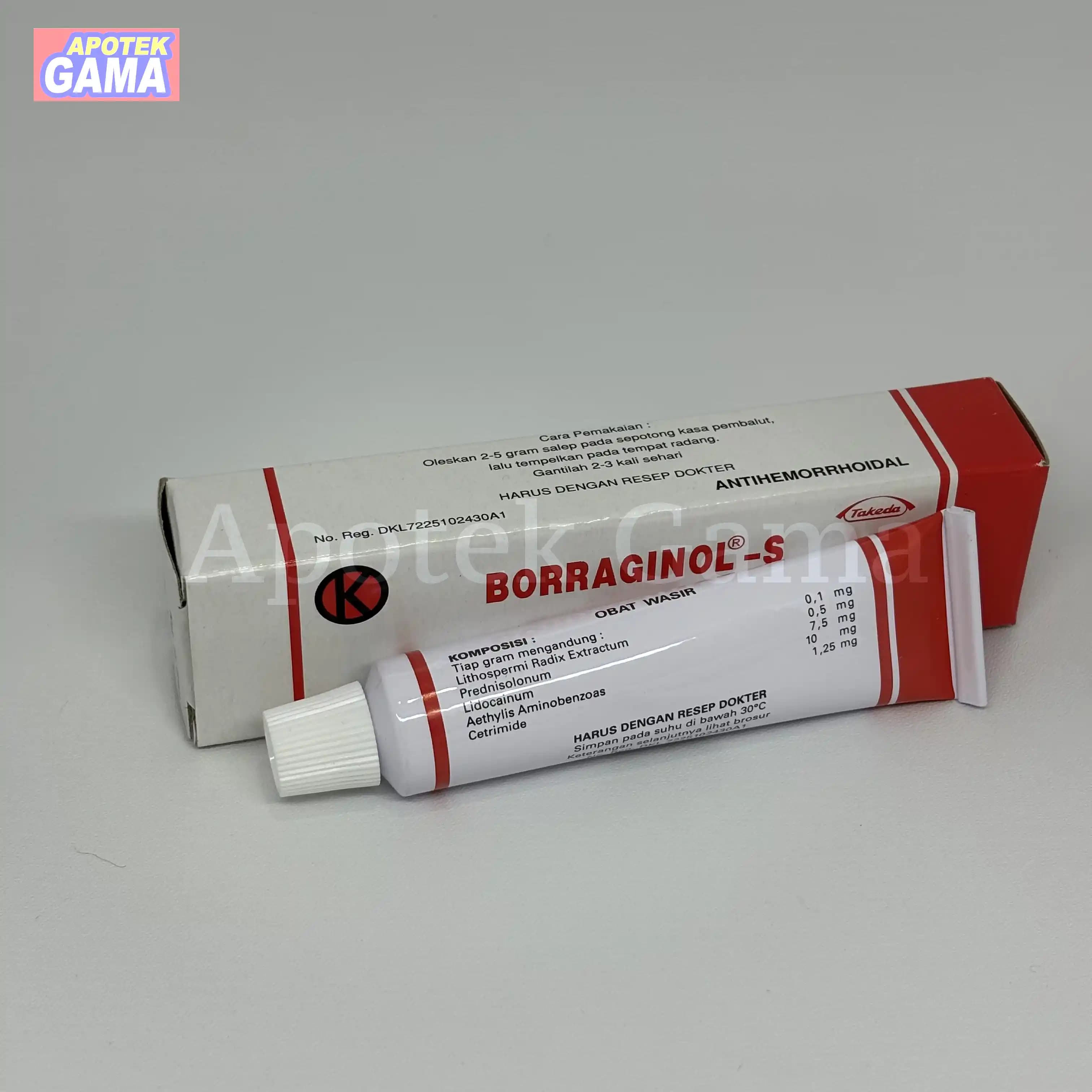 BORRAGINOL -S OINT 15 GR 4