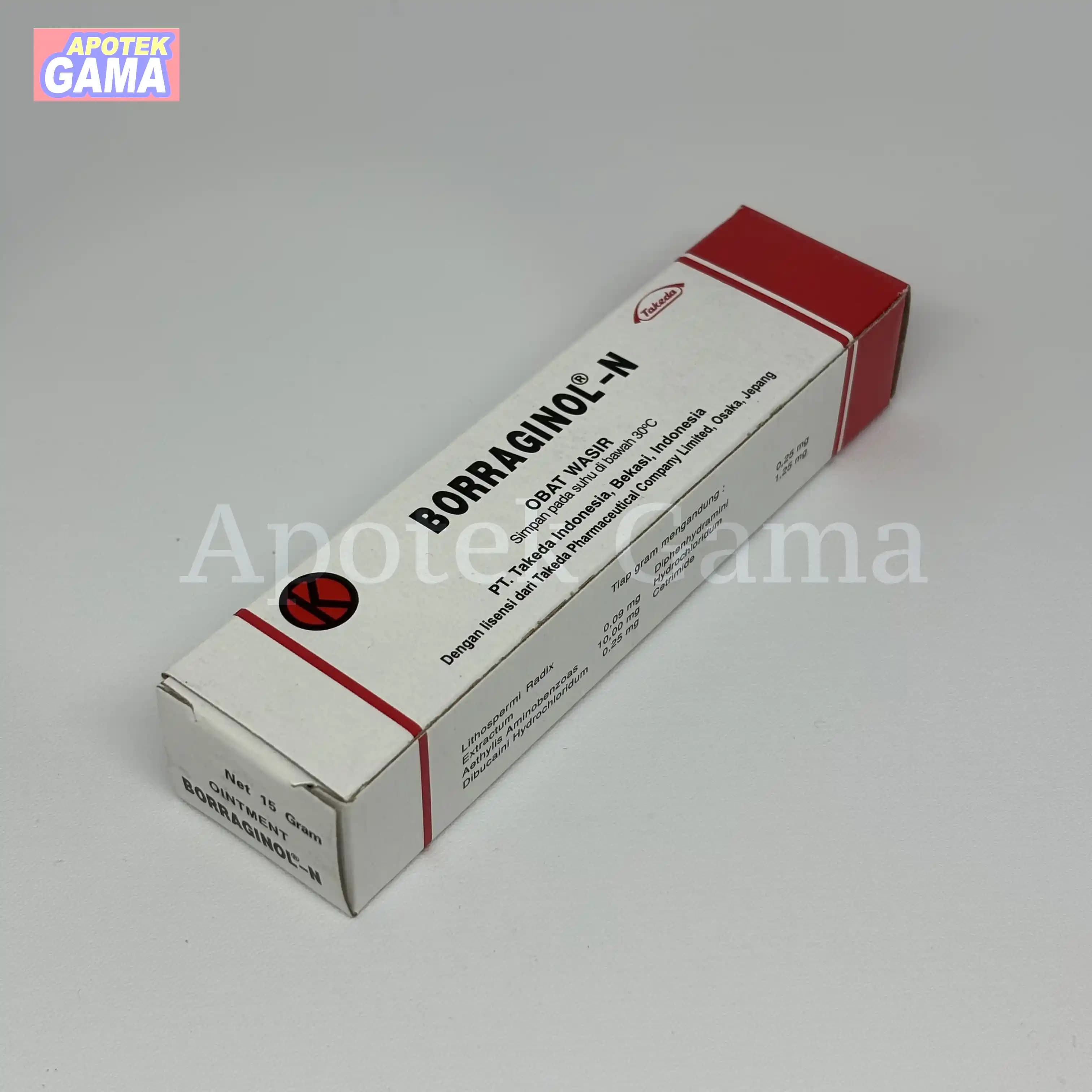 BORRAGINOL-N OINT 15 GR
