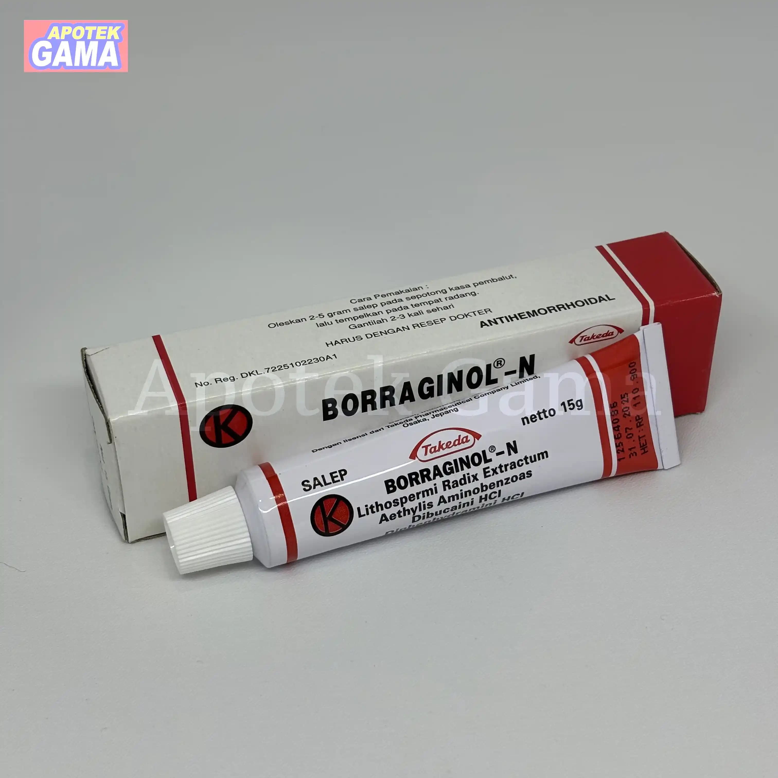 BORRAGINOL-N OINT 15 GR 3
