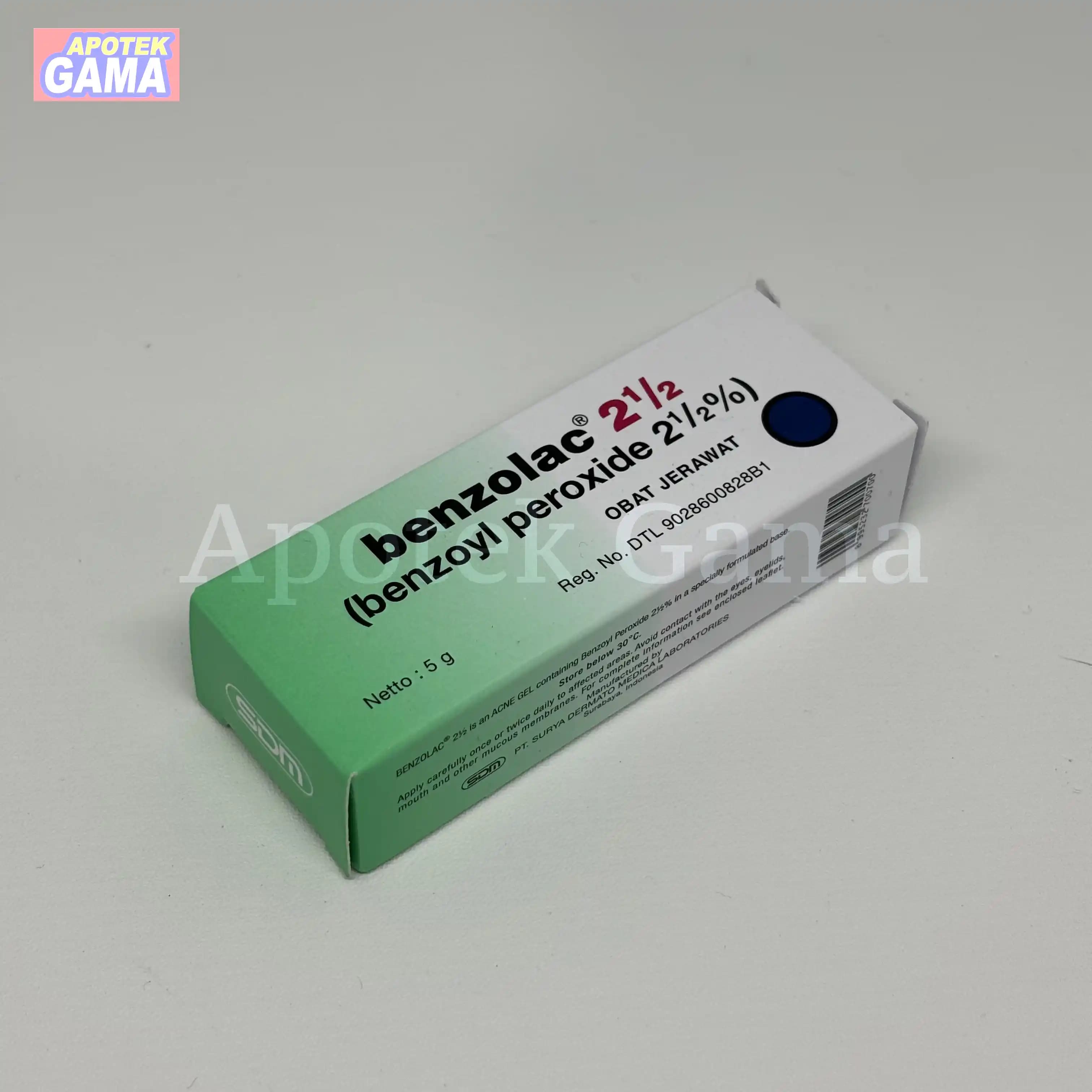 BENZOLAC 2 1/2% 5 GR 4
