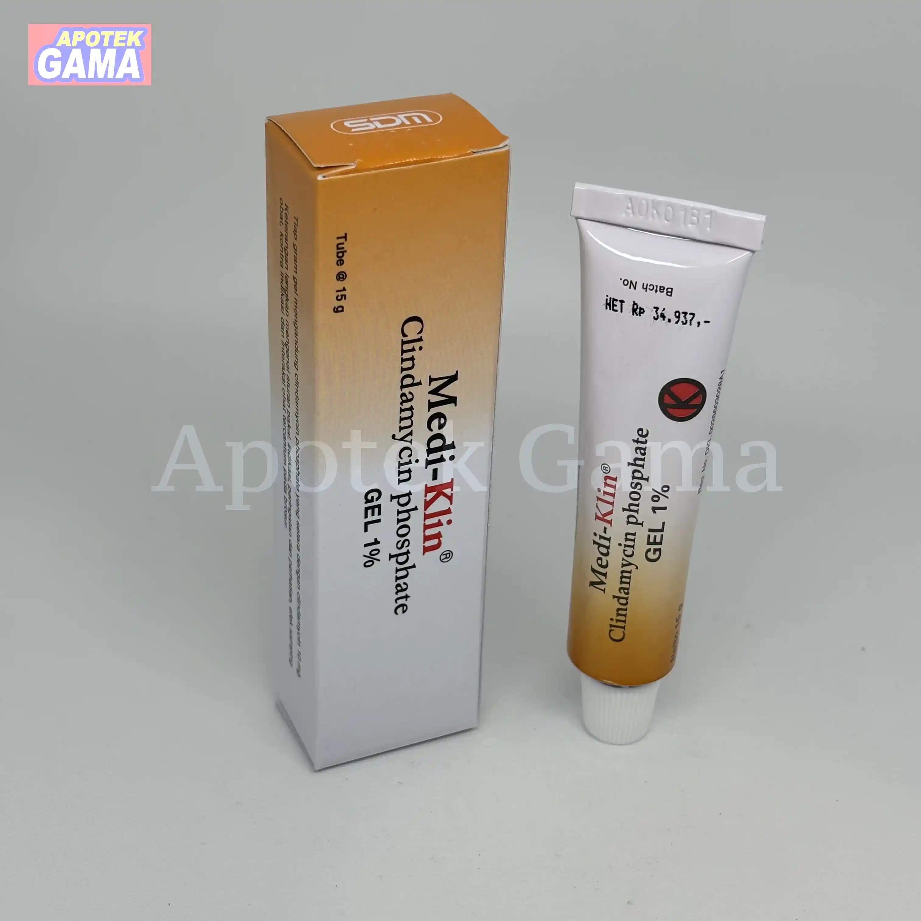 MEDIKLIN GEL 15 GR 5