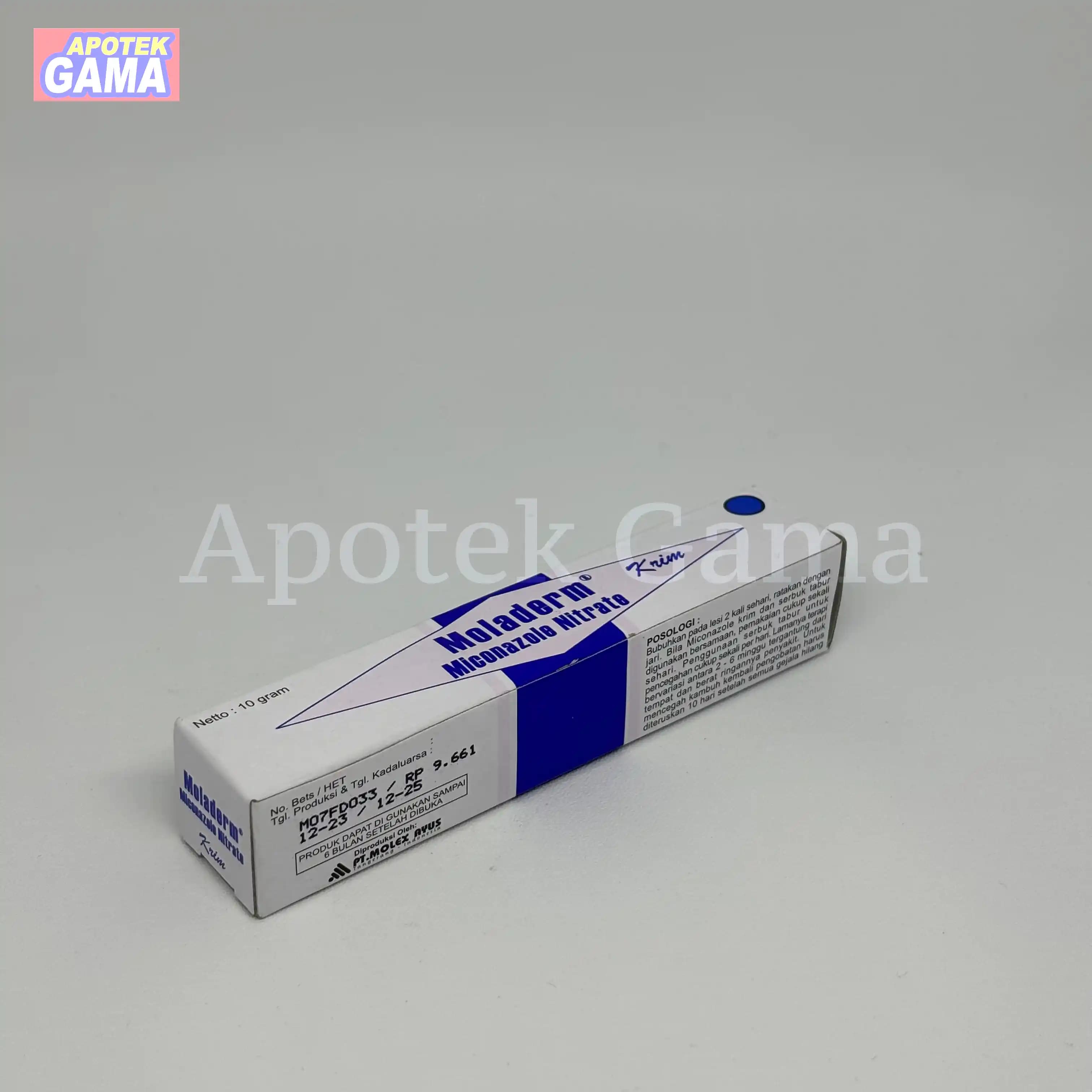 MOLADERM KRIM 10 GR