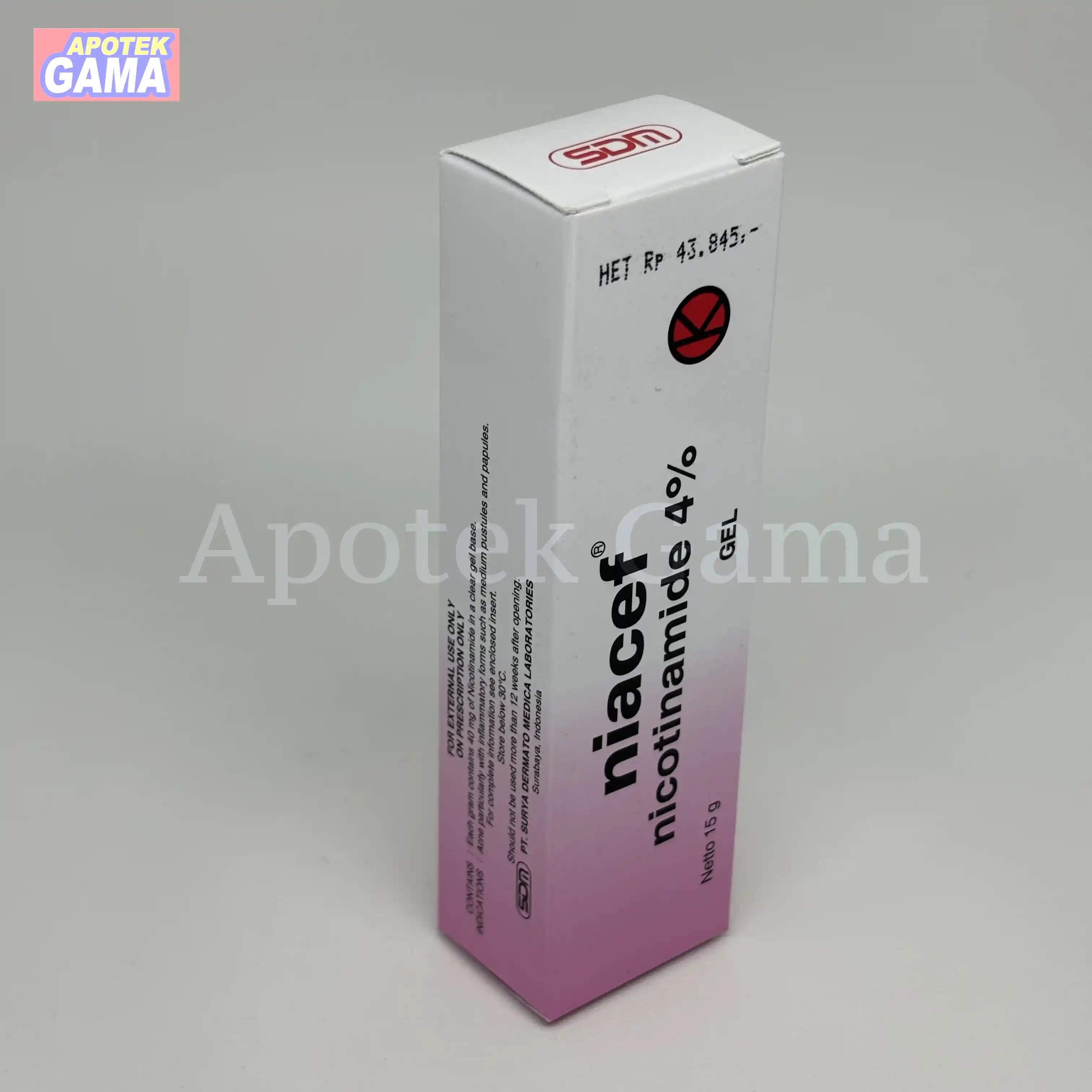 NIACEF GEL 4% 5