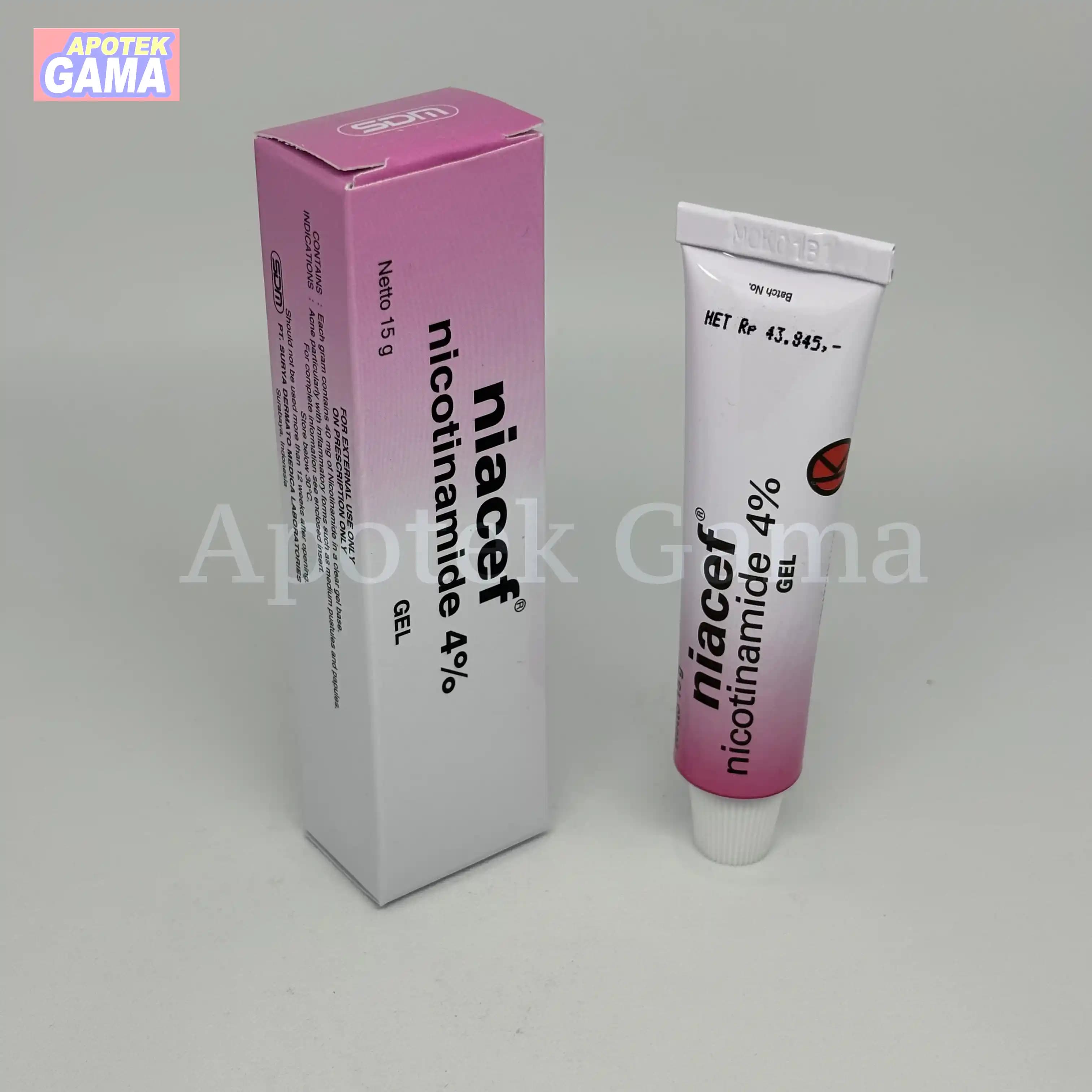 NIACEF GEL 4% 4