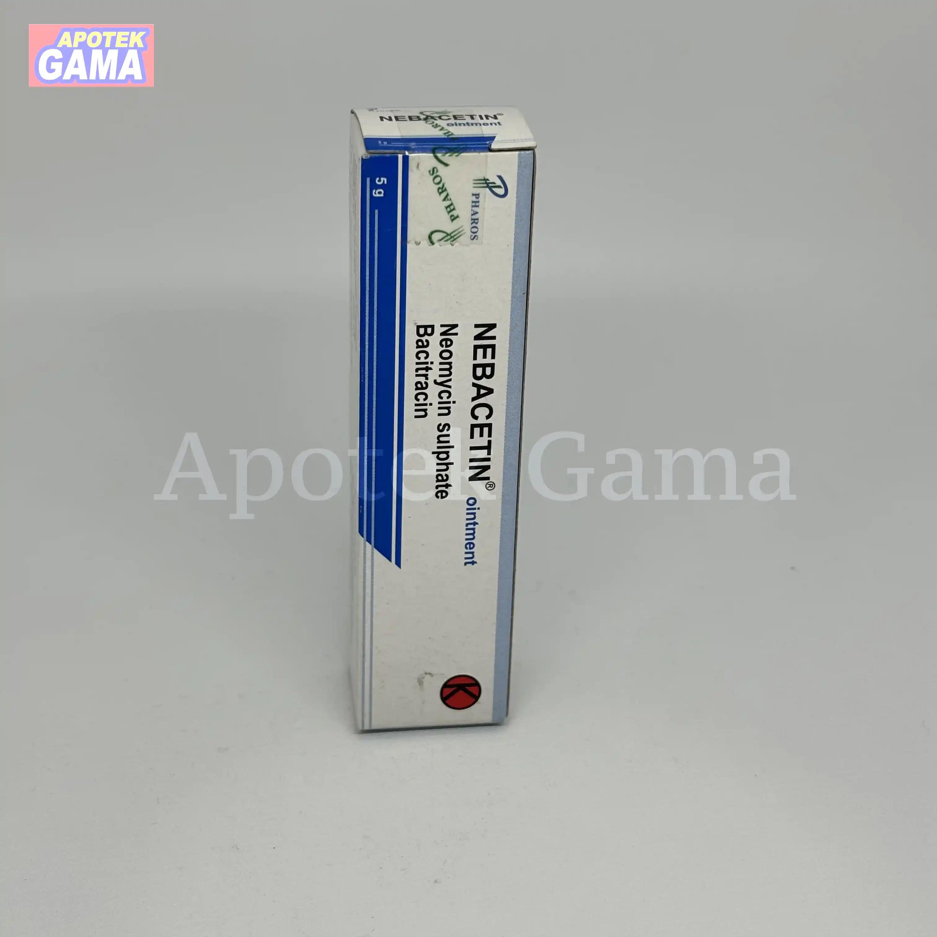 NEBACETINE OINT 5 GR 4