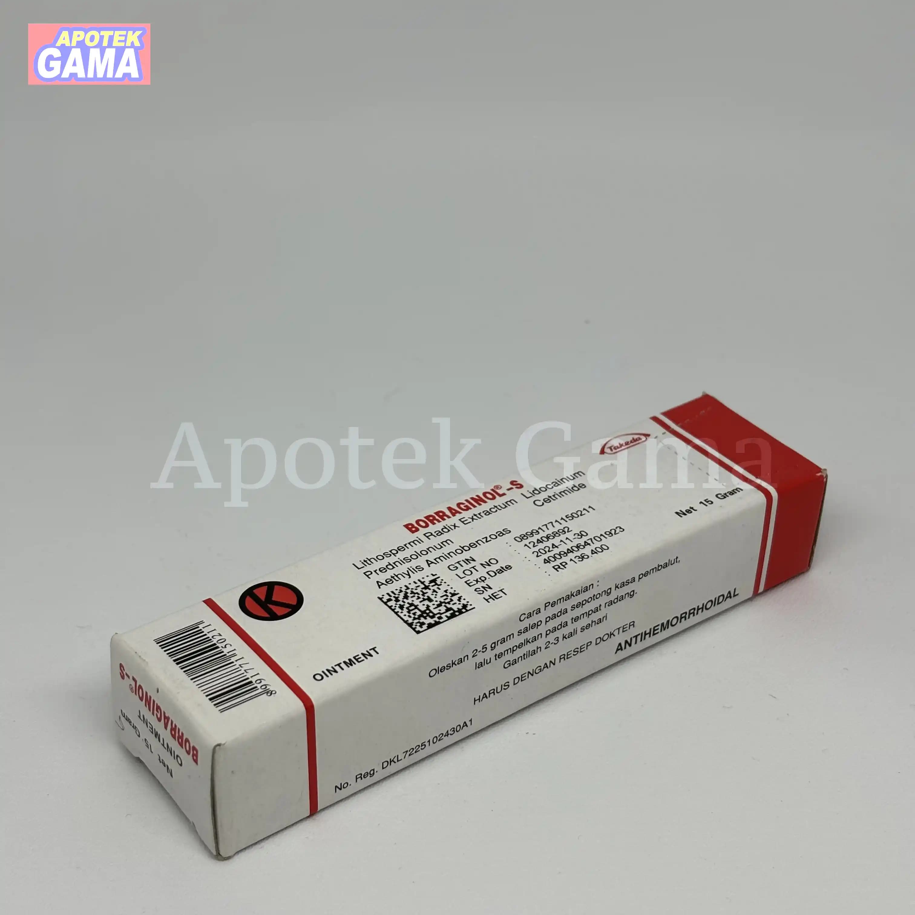 BORRAGINOL-S SUPP 2
