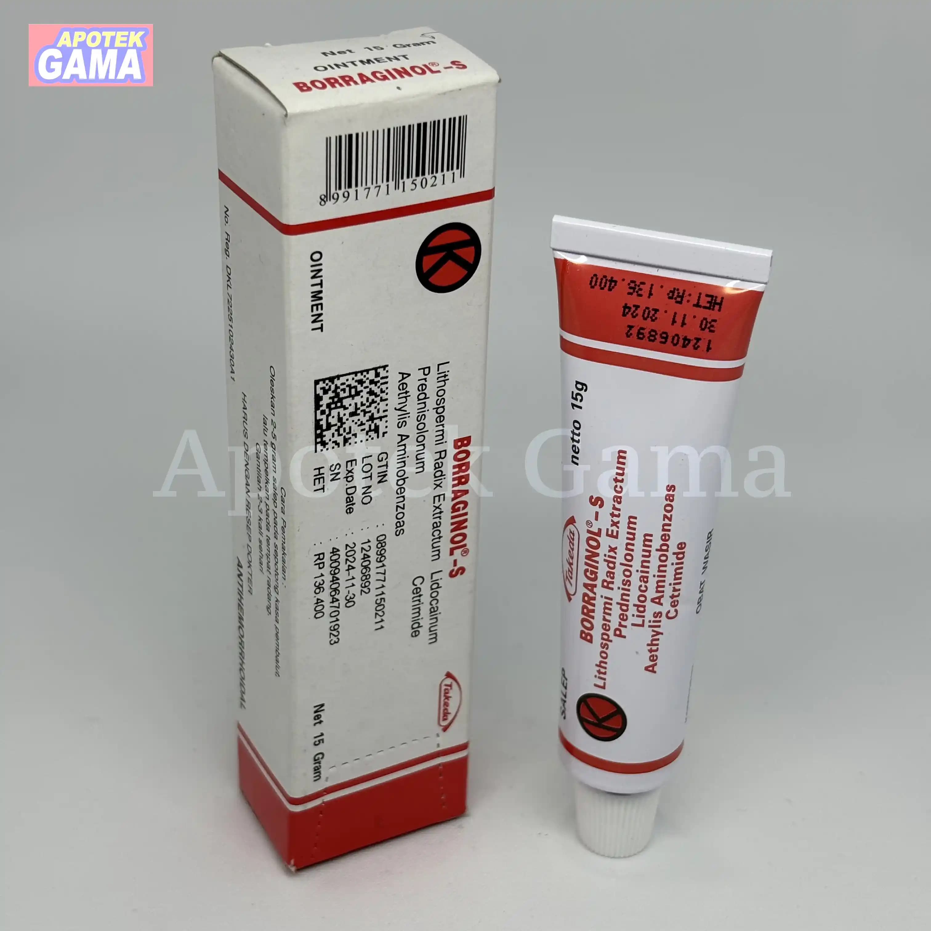 BORRAGINOL-S SUPP 4