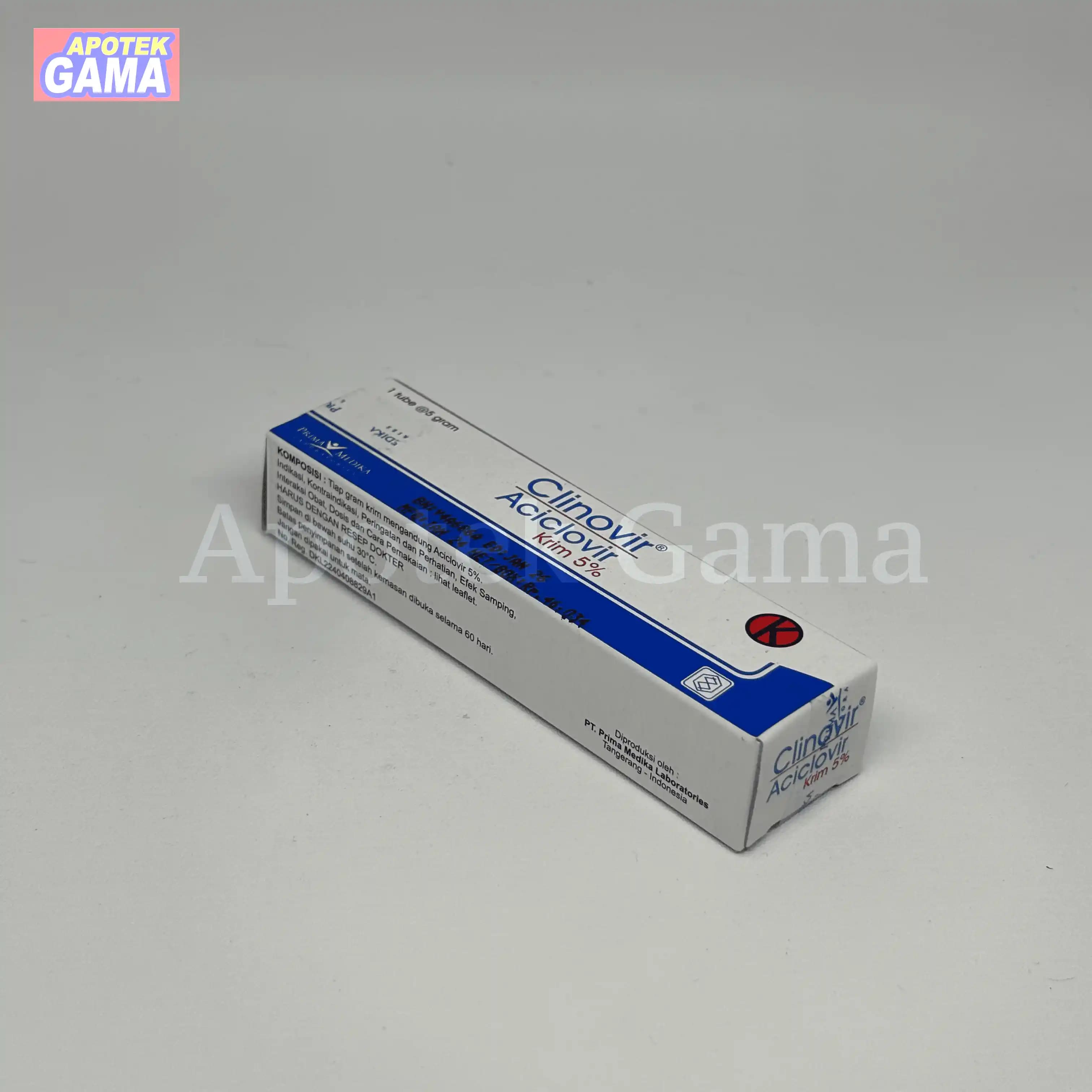 CLINOVIR CR 5 GR