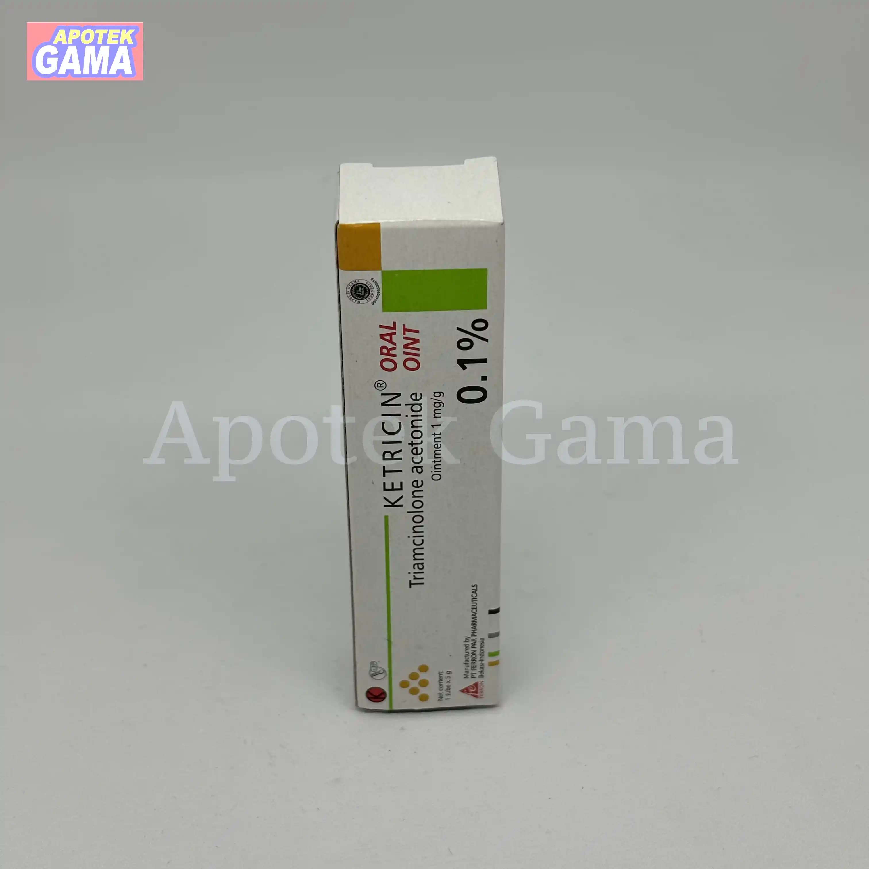 KETRICIN OINT 5 GR
