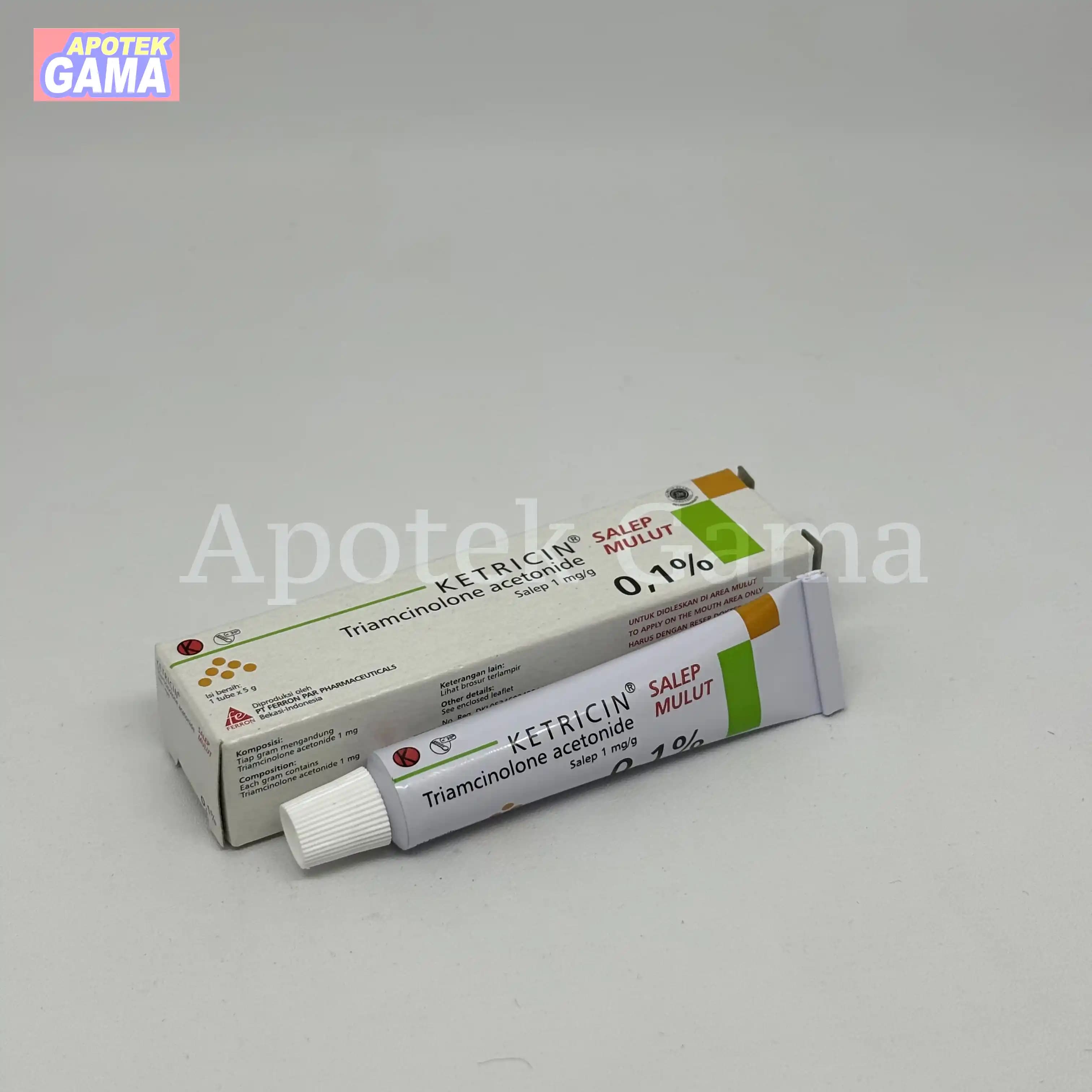 KETRICIN OINT 5 GR 3