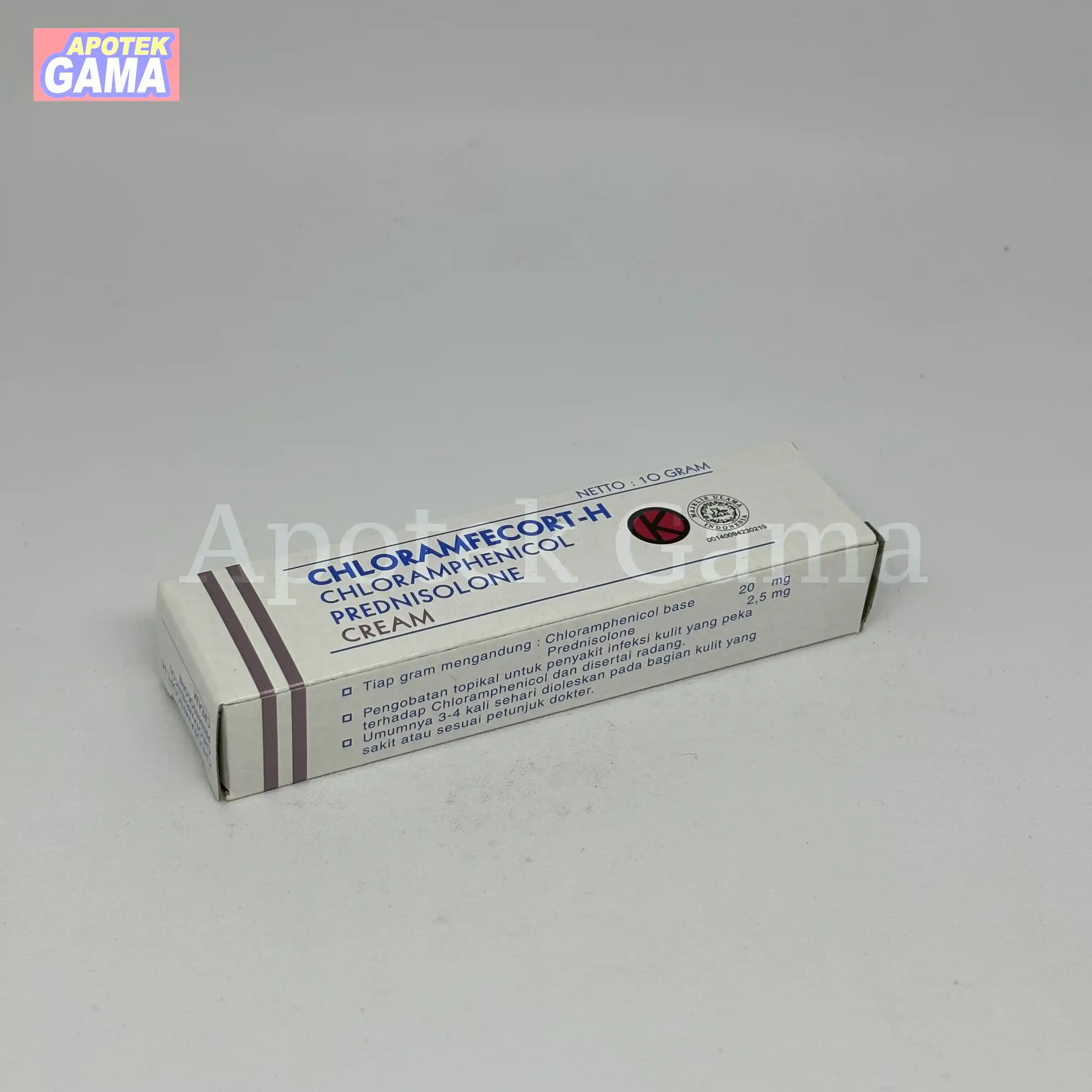 CHLORAMFECORT-H CR 10 GR 3