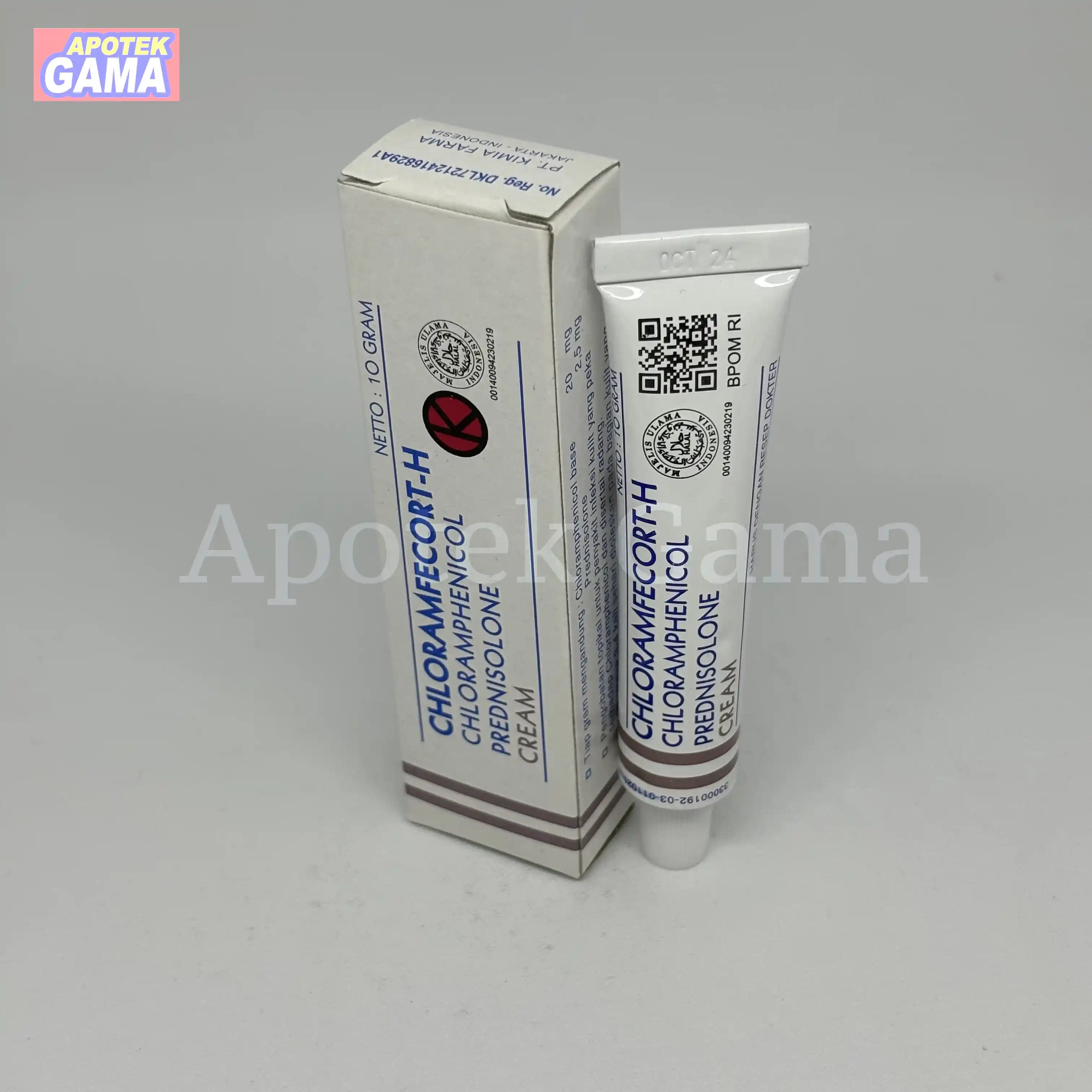 CHLORAMFECORT-H CR 10 GR 4