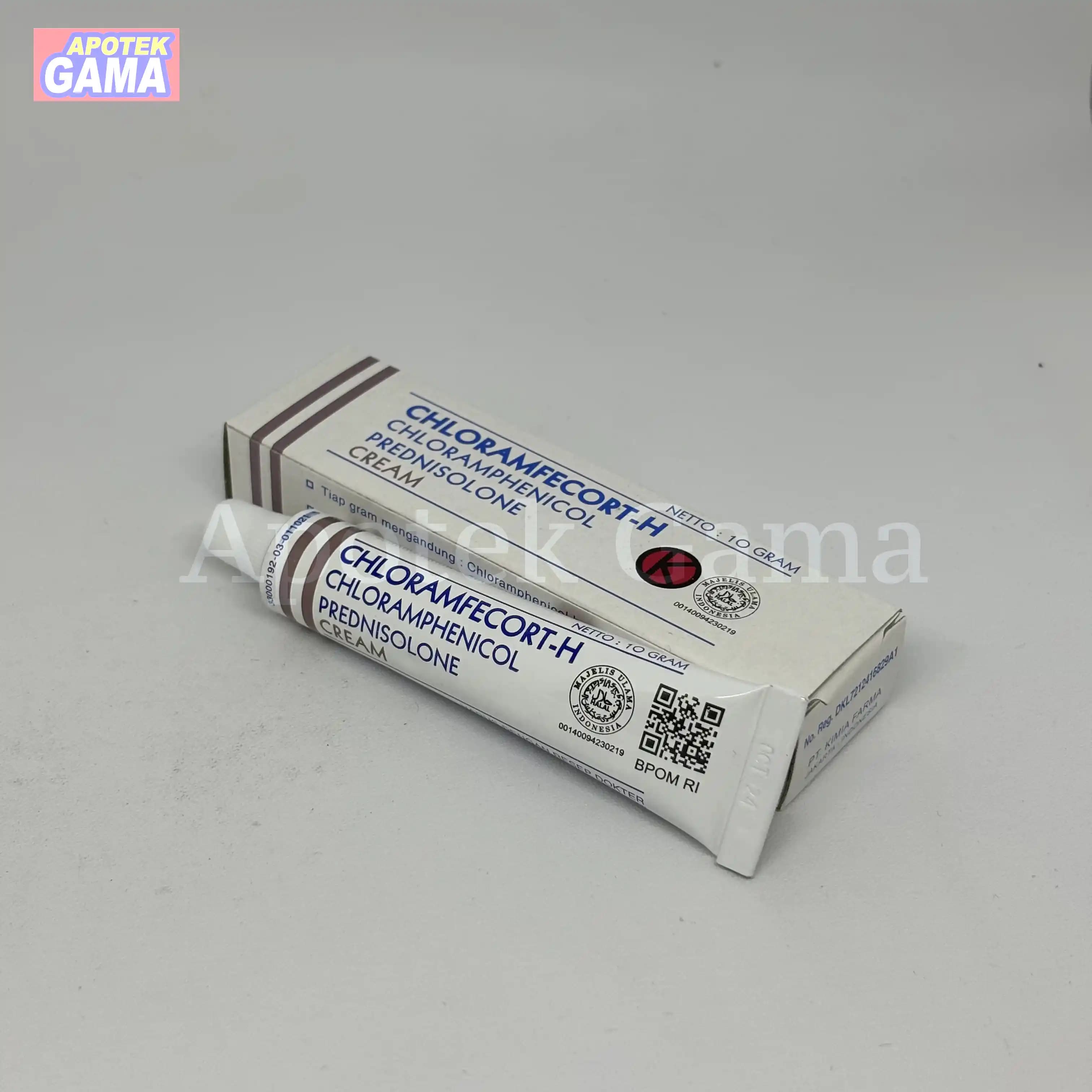 CHLORAMFECORT-H CR 10 GR