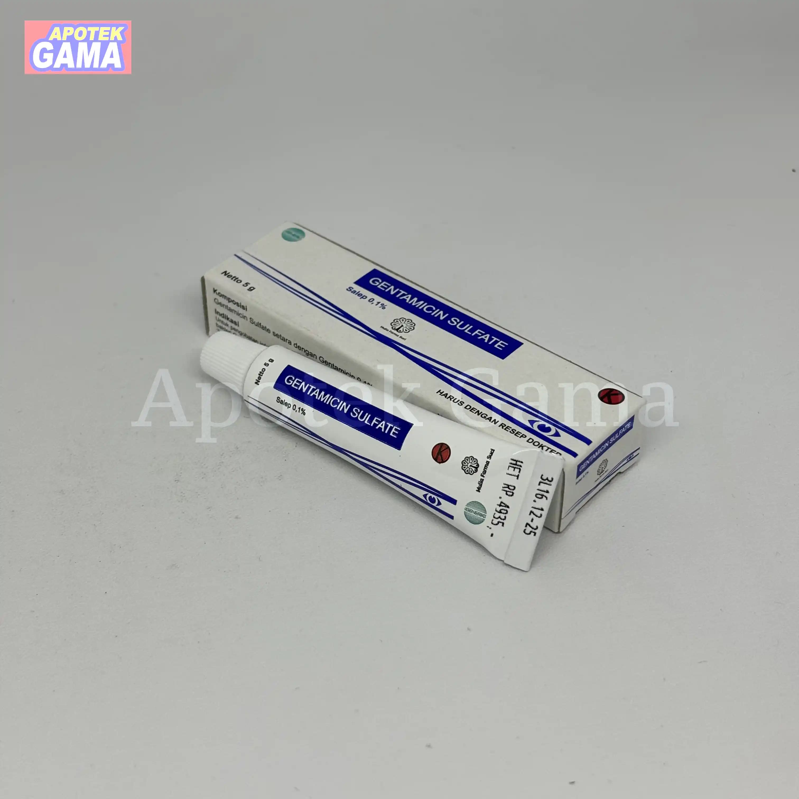 GENTAMICIN OINT 0.1% 5 GR (GEN) 2