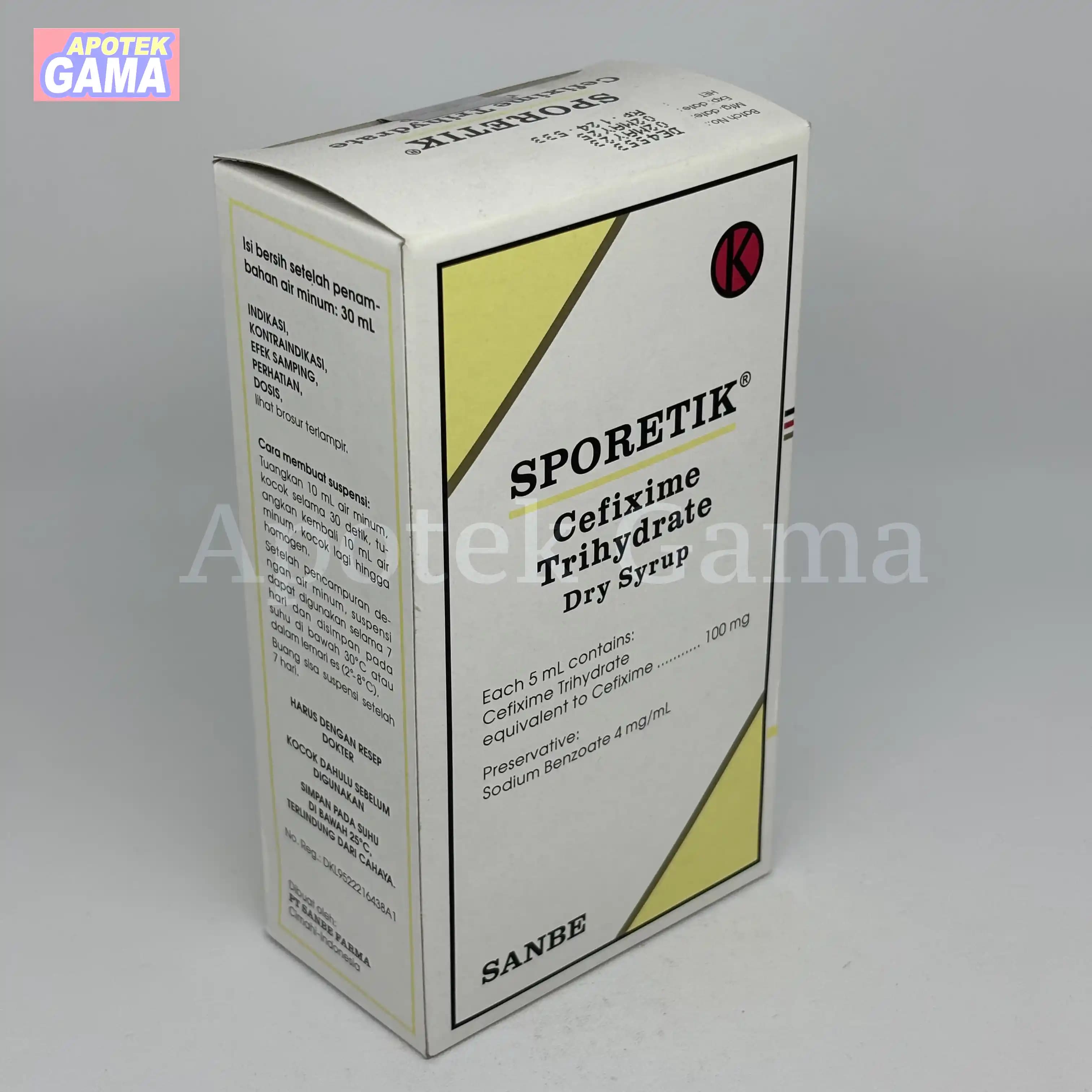 SPORETIK DRY SYR