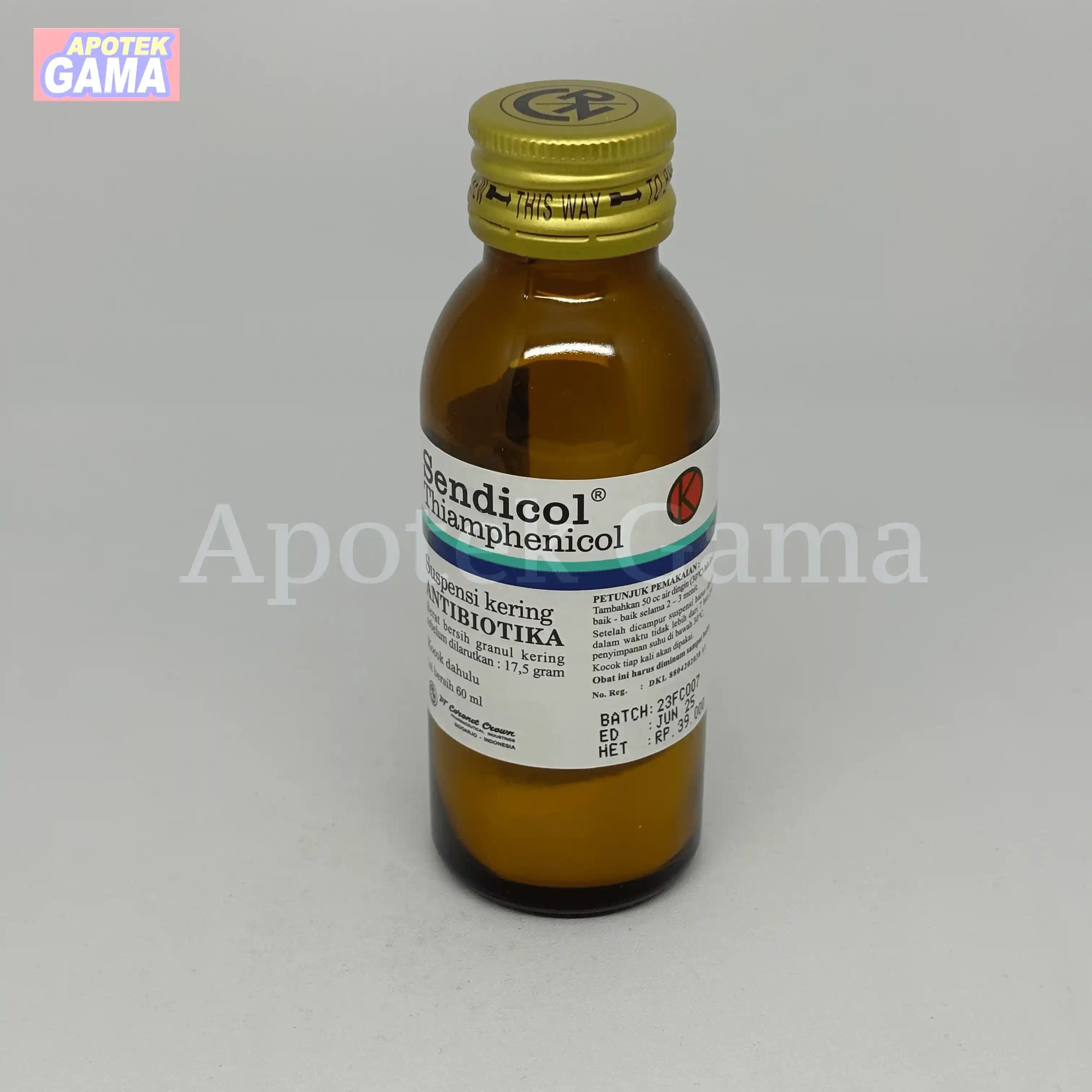 SENDICOL SYR 60ML 5