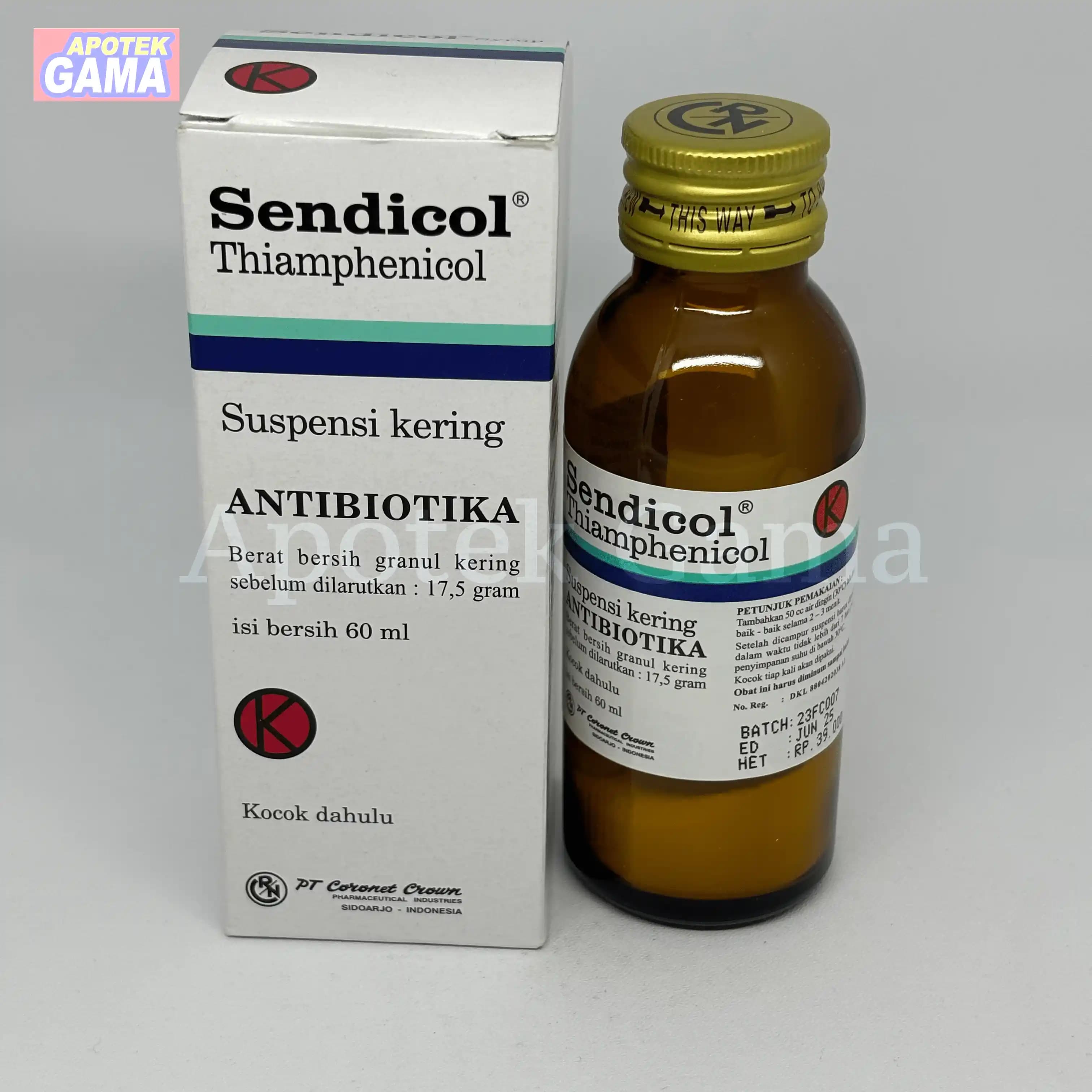 SENDICOL SYR 60ML 3