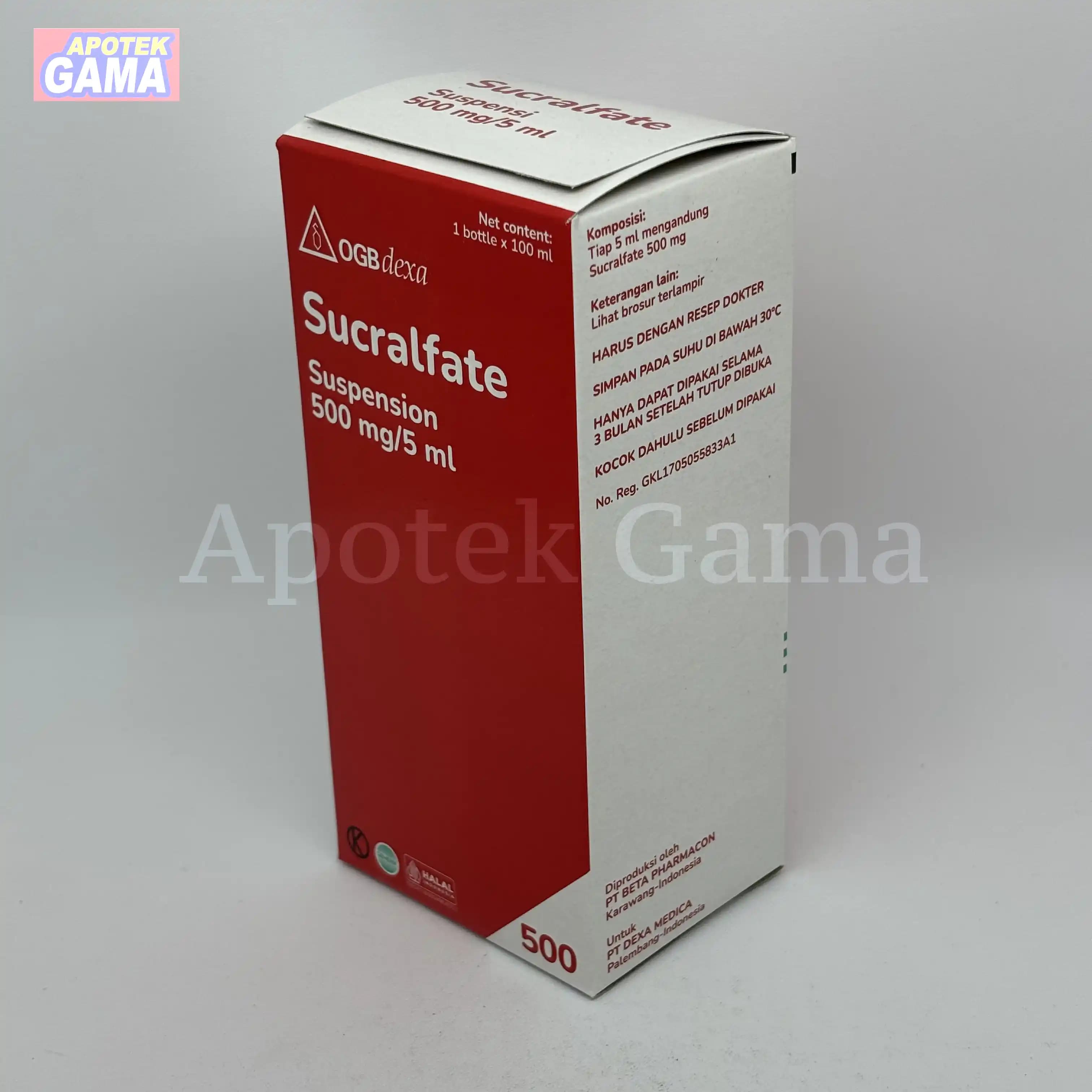 SUCRALFAT SYR 100 ML 3