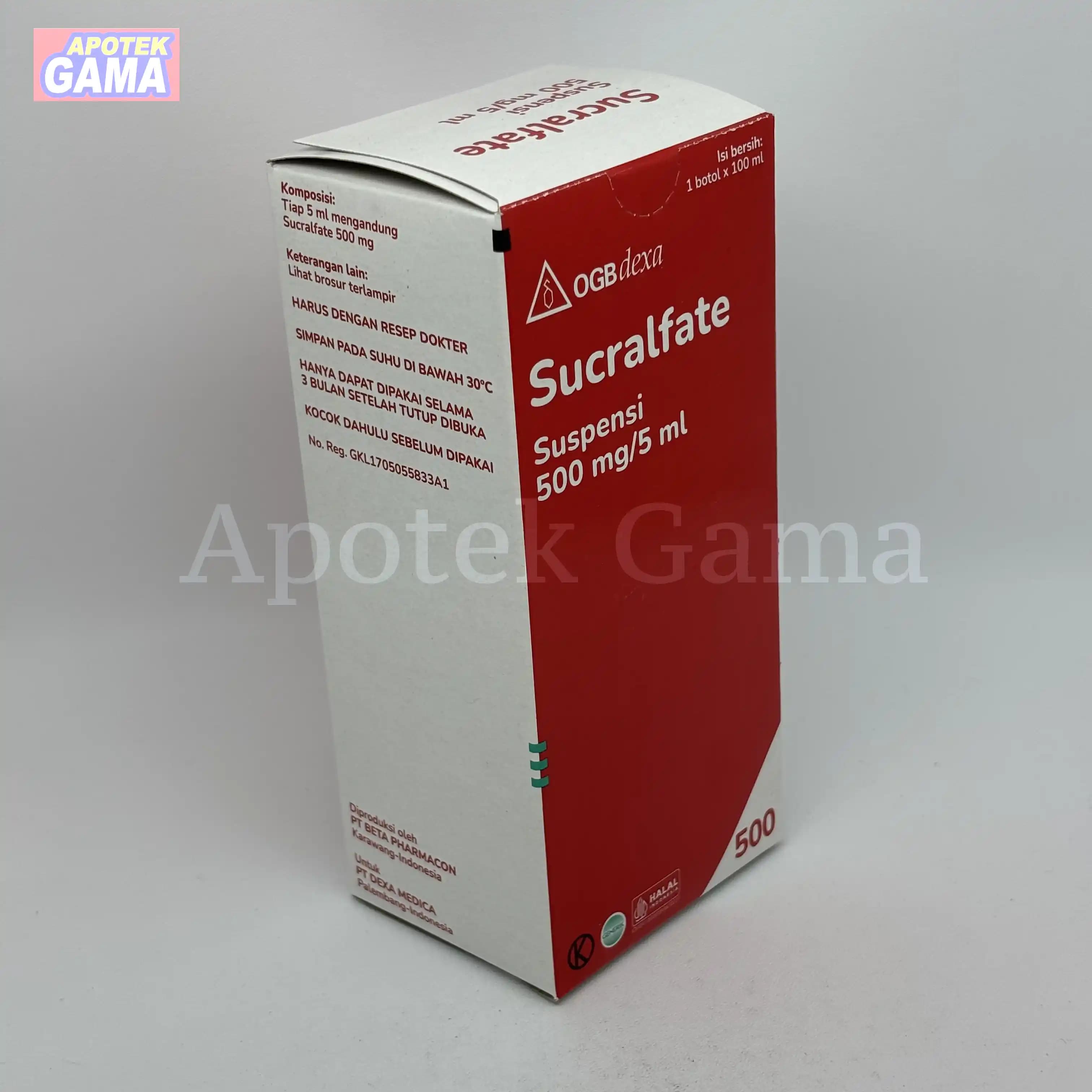 SUCRALFAT SYR 100 ML 4