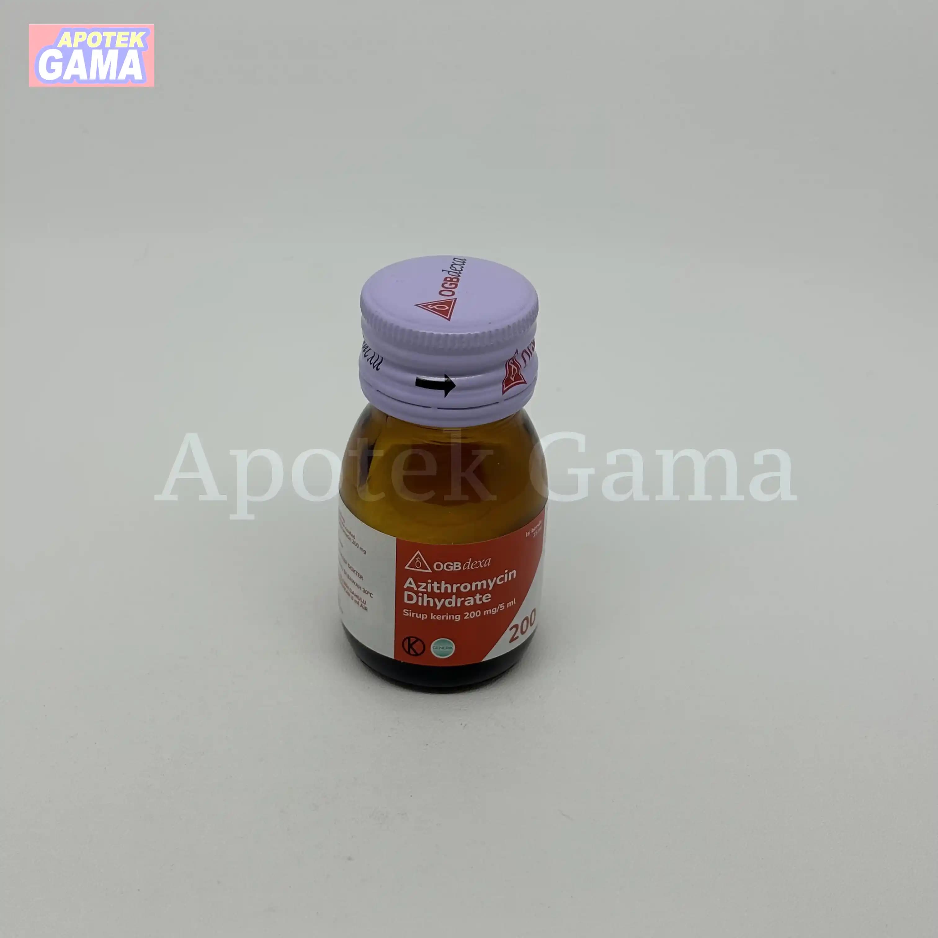 AZITHROMYCIN 200/5ML DS 15 ML 4
