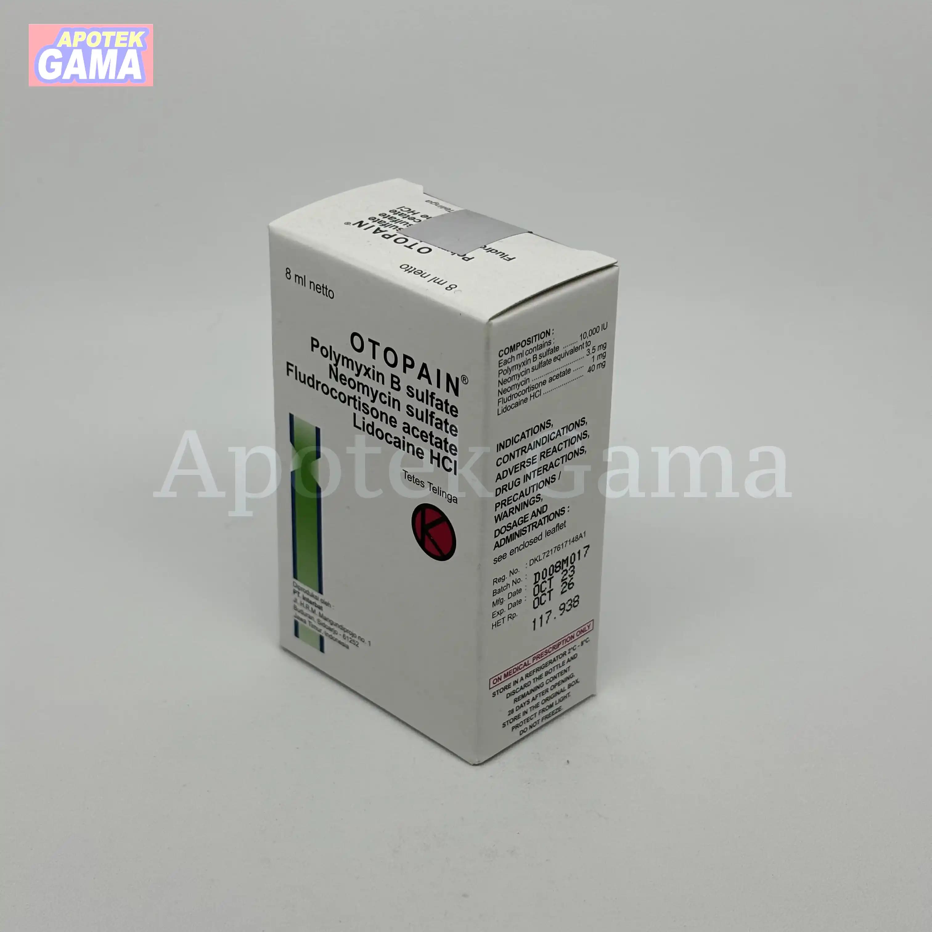 OTOPAIN EAR DROP 4
