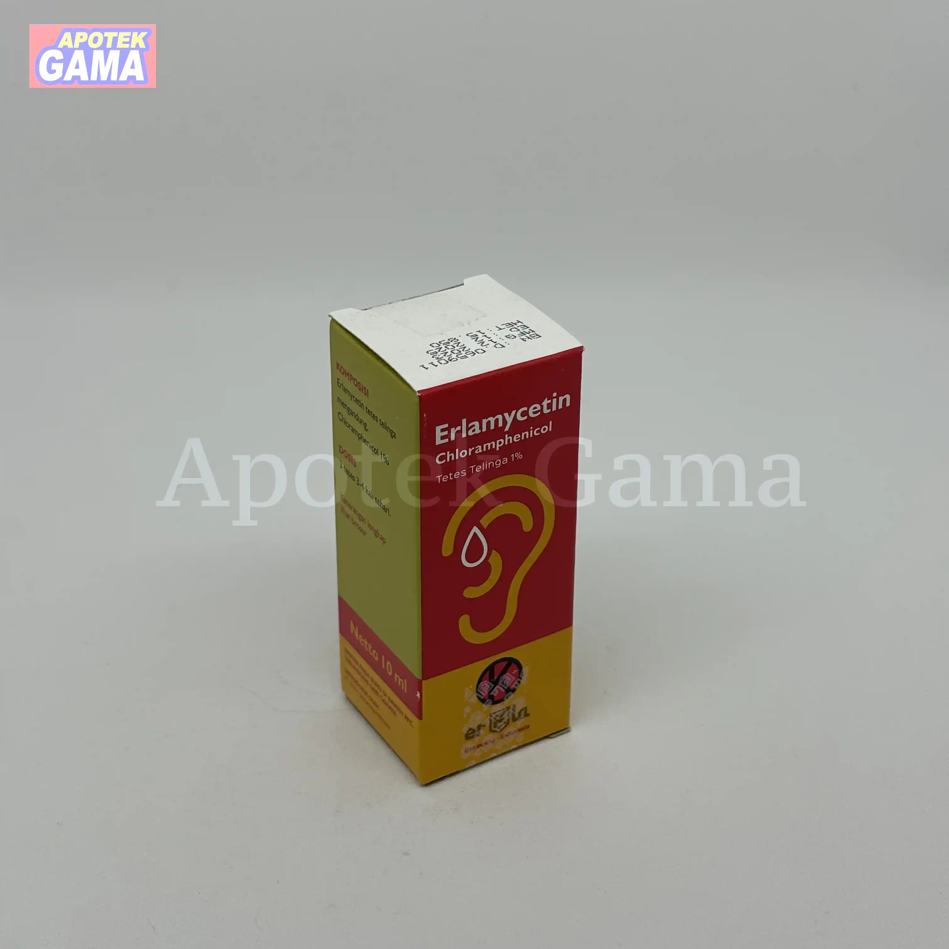 ERLAMYCETIN EAR DROP 10ML 3